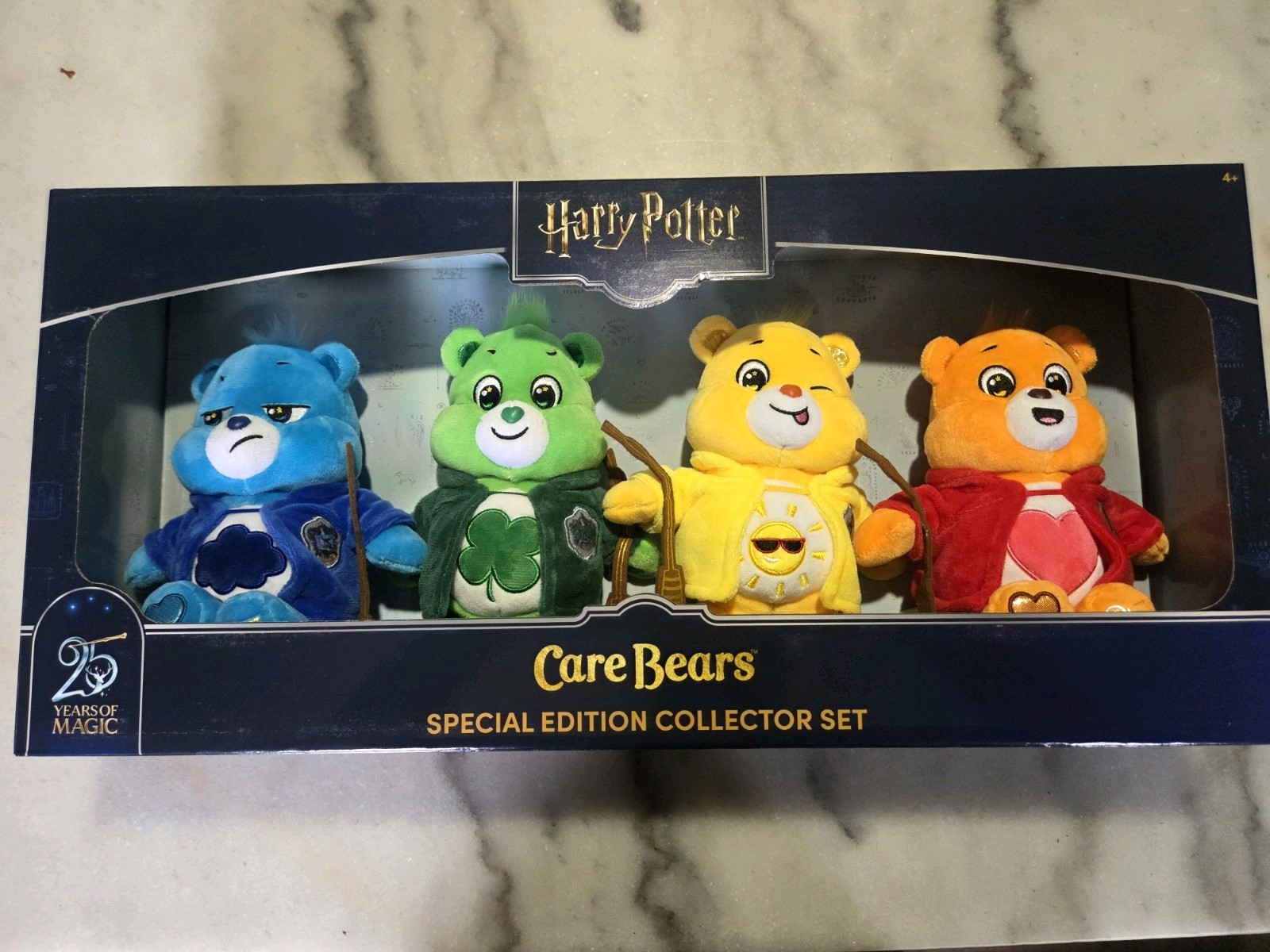 Care Bears Harry Potter Special Edition Collector Set Exclusive (4 Bears) *NEW**