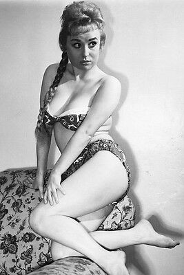 Barbara Windsor wow sexy pin-up huge bosom in skimpy bikini 11x17 Mini Poster
