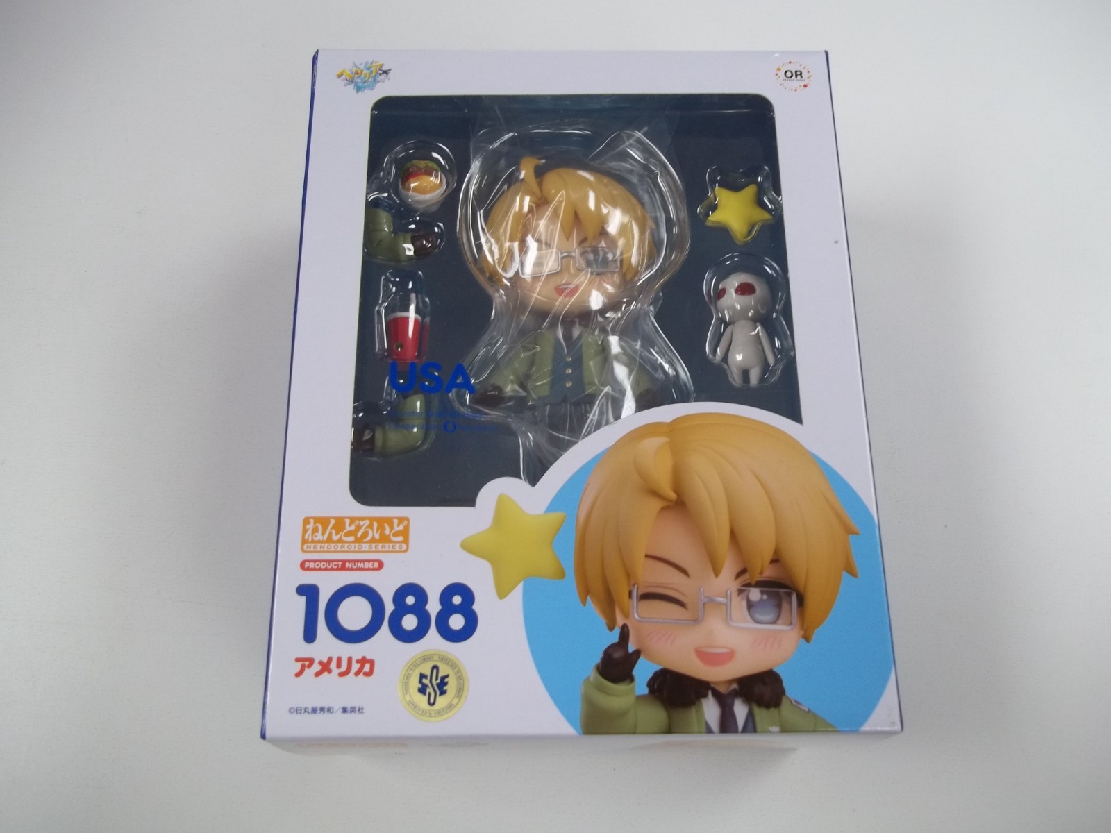 Nendoroid Hetalia America USA Figure Orange Rouge