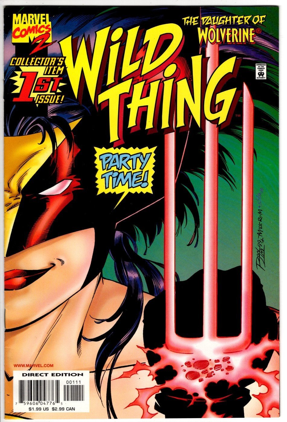 WILD THING #1 (1999): VF