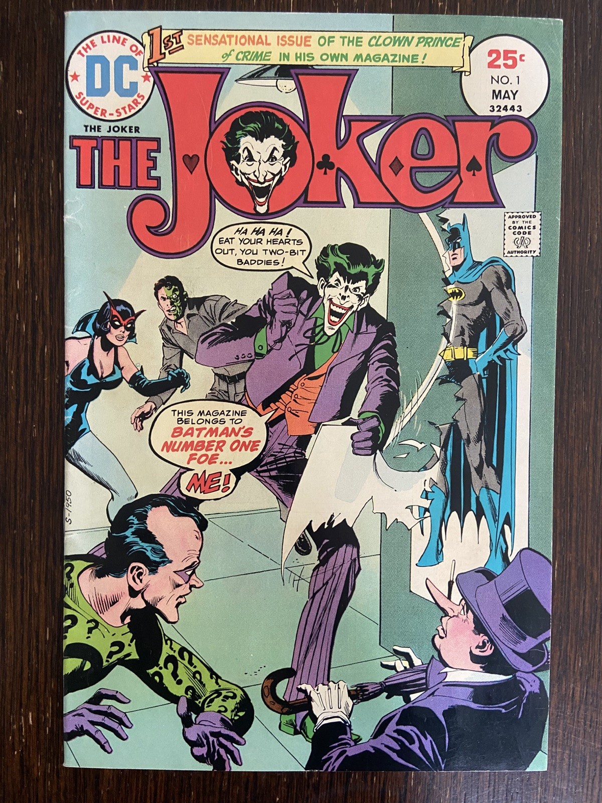 Joker #1 1975 DC Comics Dick Giordano First Solo Series Bronze Age