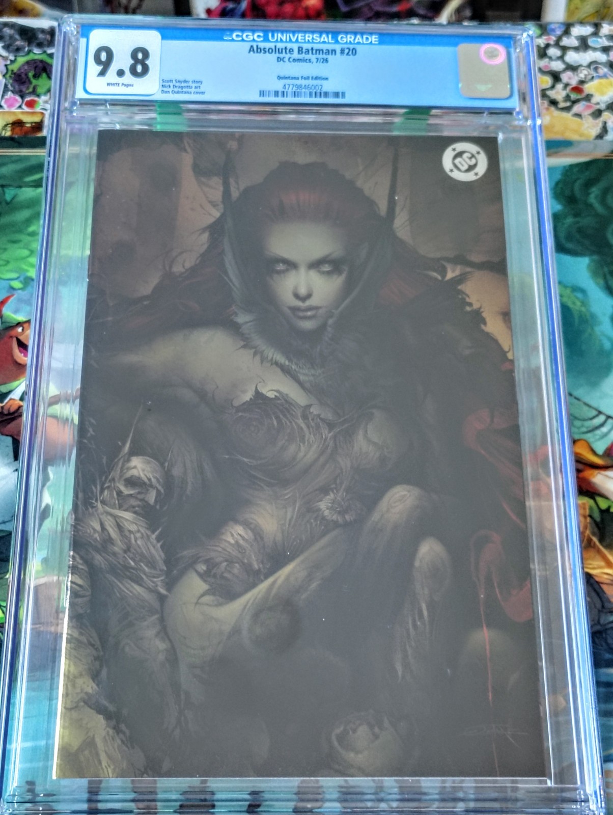 Absolute Batman 20 CGC 9.8 Quintana Poison Ivy SDCC Virgin Foil LTD 2000