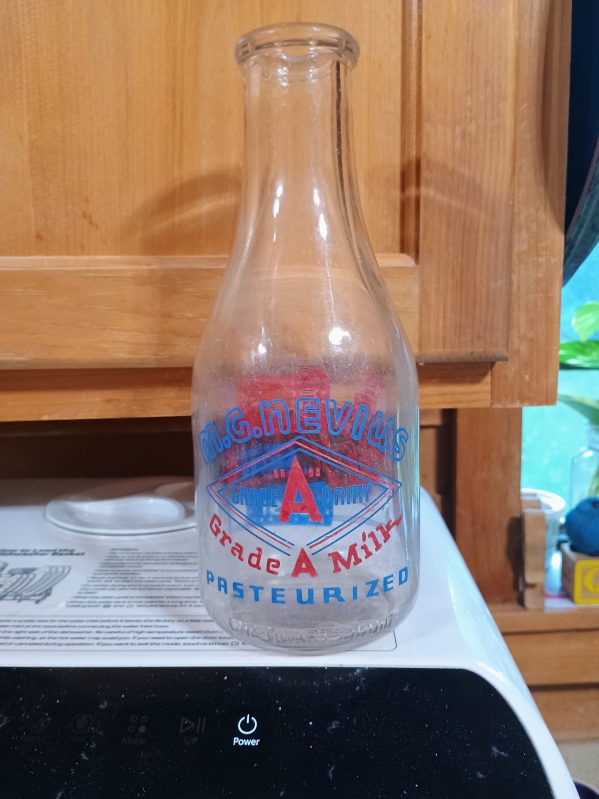 RARE M. G. Nevius Galveston, TX World War 2 Era with Uncle Sam on the bottle