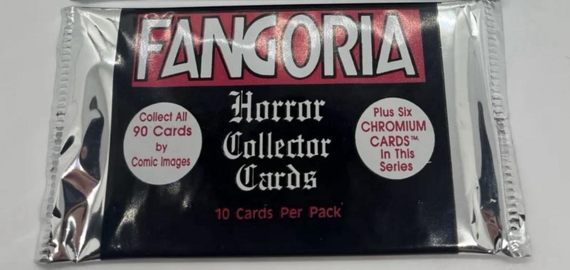FANGORIA Horror Collector Cards Trading Card Pack FRESH UNOPENED 10-CARD PACK