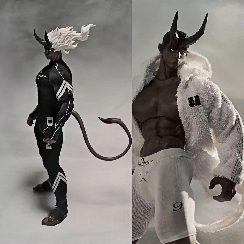 YONGIANT x 0505 DAN10 Action Figure Devil Model In Stock 1/6 Scale H30cm New