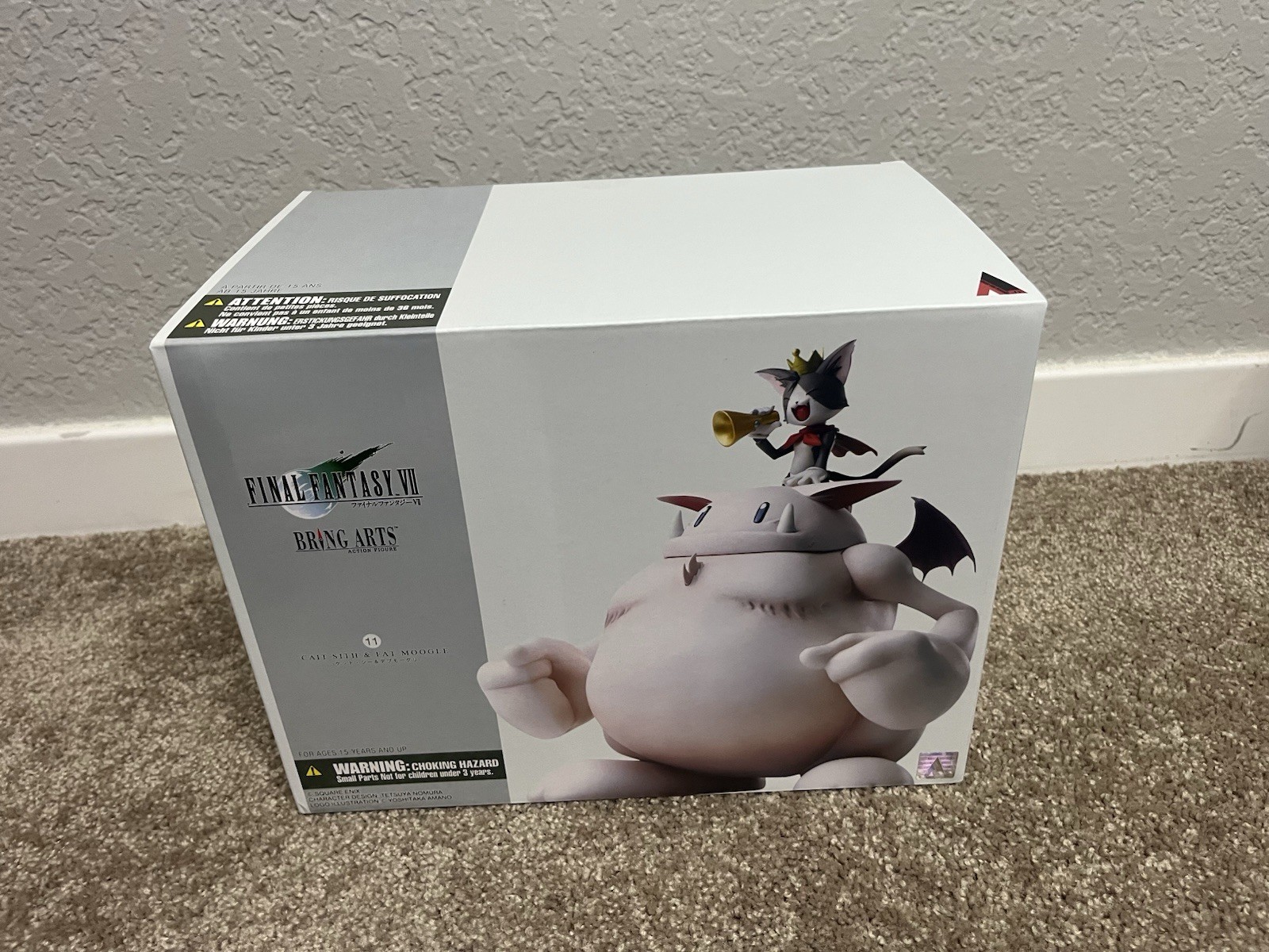 Final Fantasy VII Bring Arts Cait Sith & Fat Moogle figure
