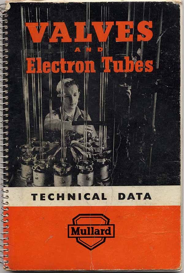 VALVES AND ELECTRON TUBES MULLARD TUBES 196X