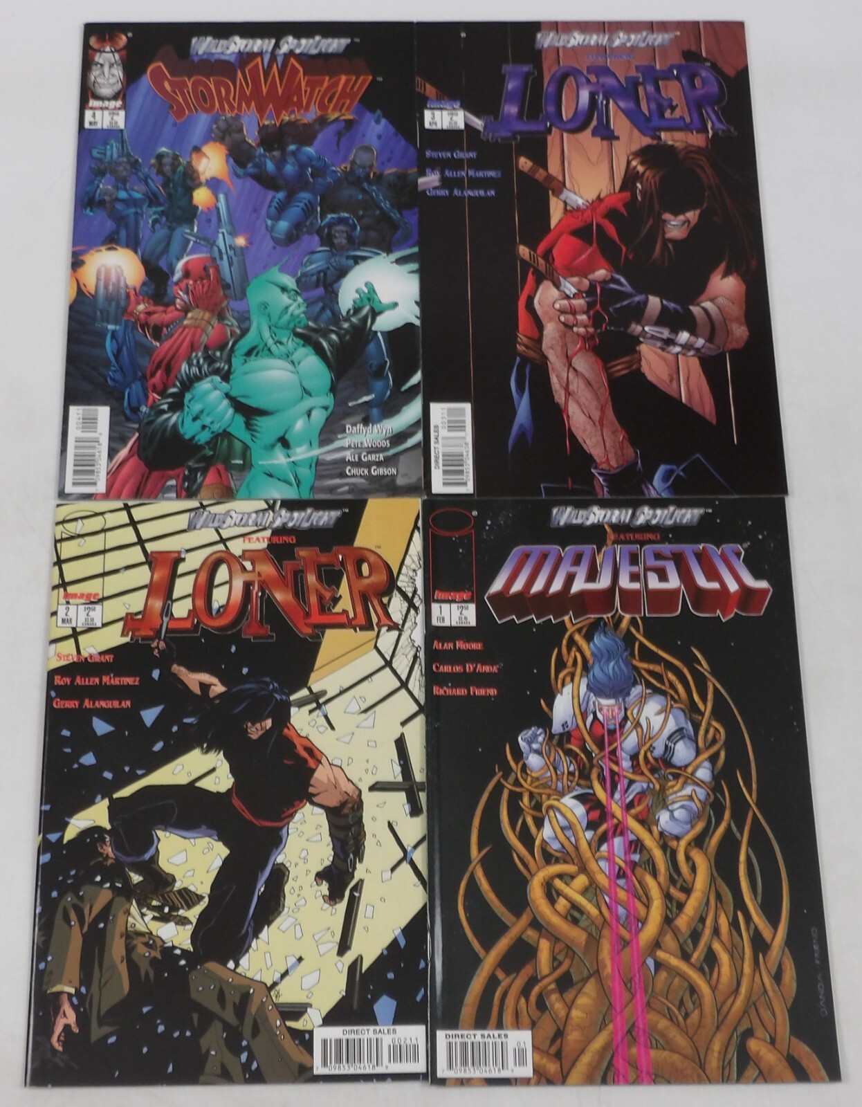 Wildstorm Spotlight #1-4 VF/NM complete series Alan Moore Majestic Stormwatch