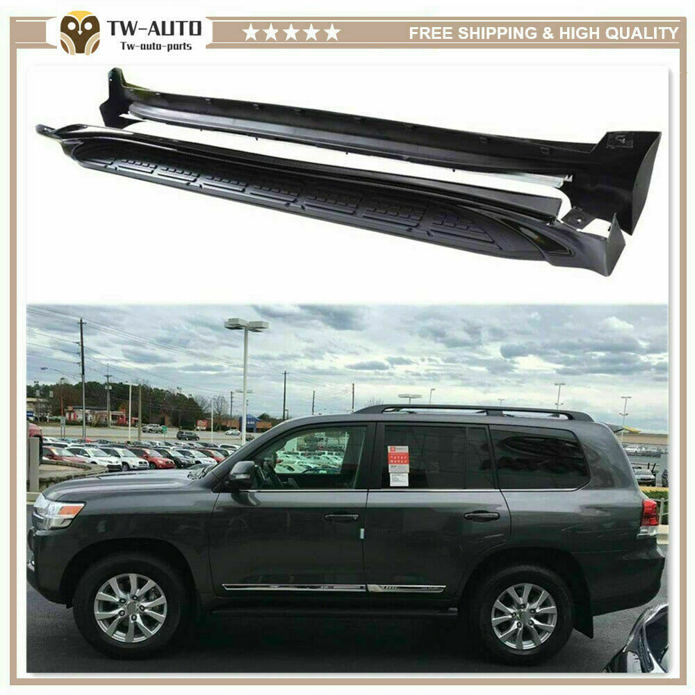 Door Side Step Nerf Bar Running Board Fit for Land Cruiser LC200 J200 2008-2020