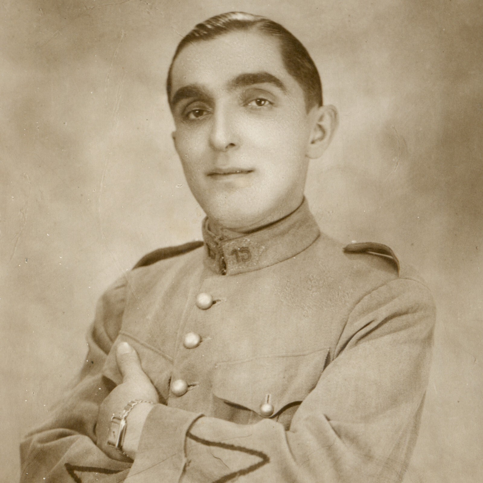 1934 15th Motorized Infantry Division Interwar French Soldier Photo (POS343-)