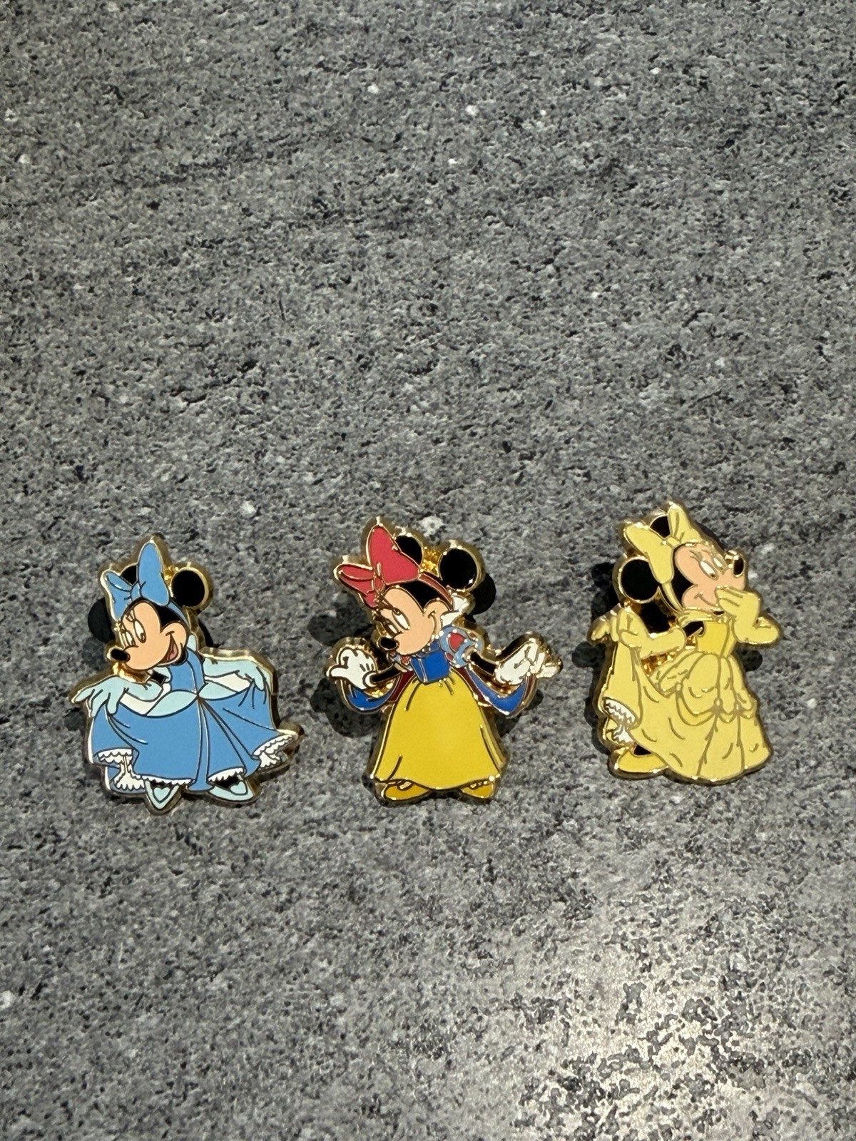 Very Rare Vintage Minnie Mouse as Princesses 2006 Disneyland Paris Set of 3