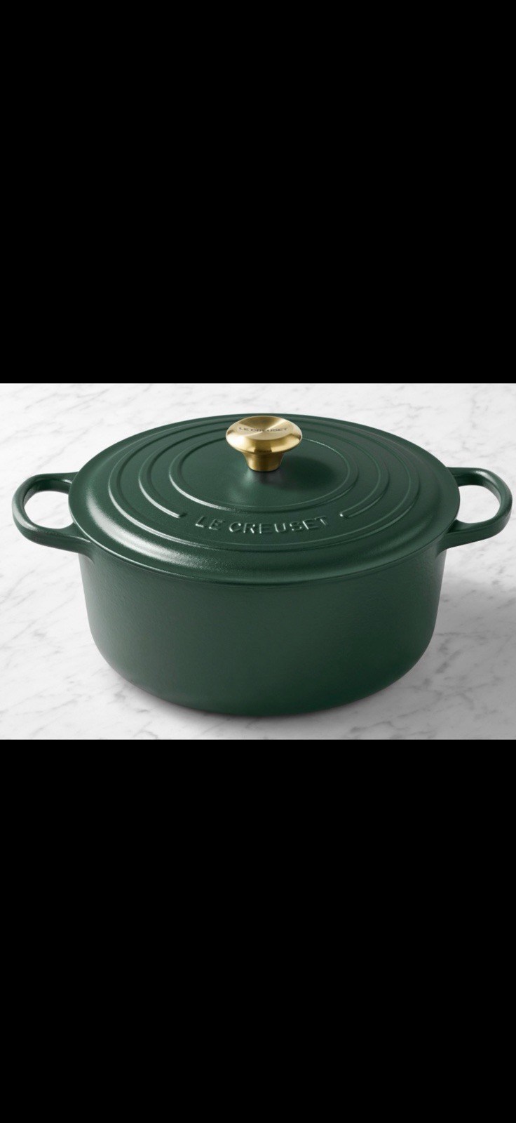 ~Le Creuset *NEW* 7.25Qt Round Dutch Oven - Enameled Cast Iron -*Foret*Exclusive