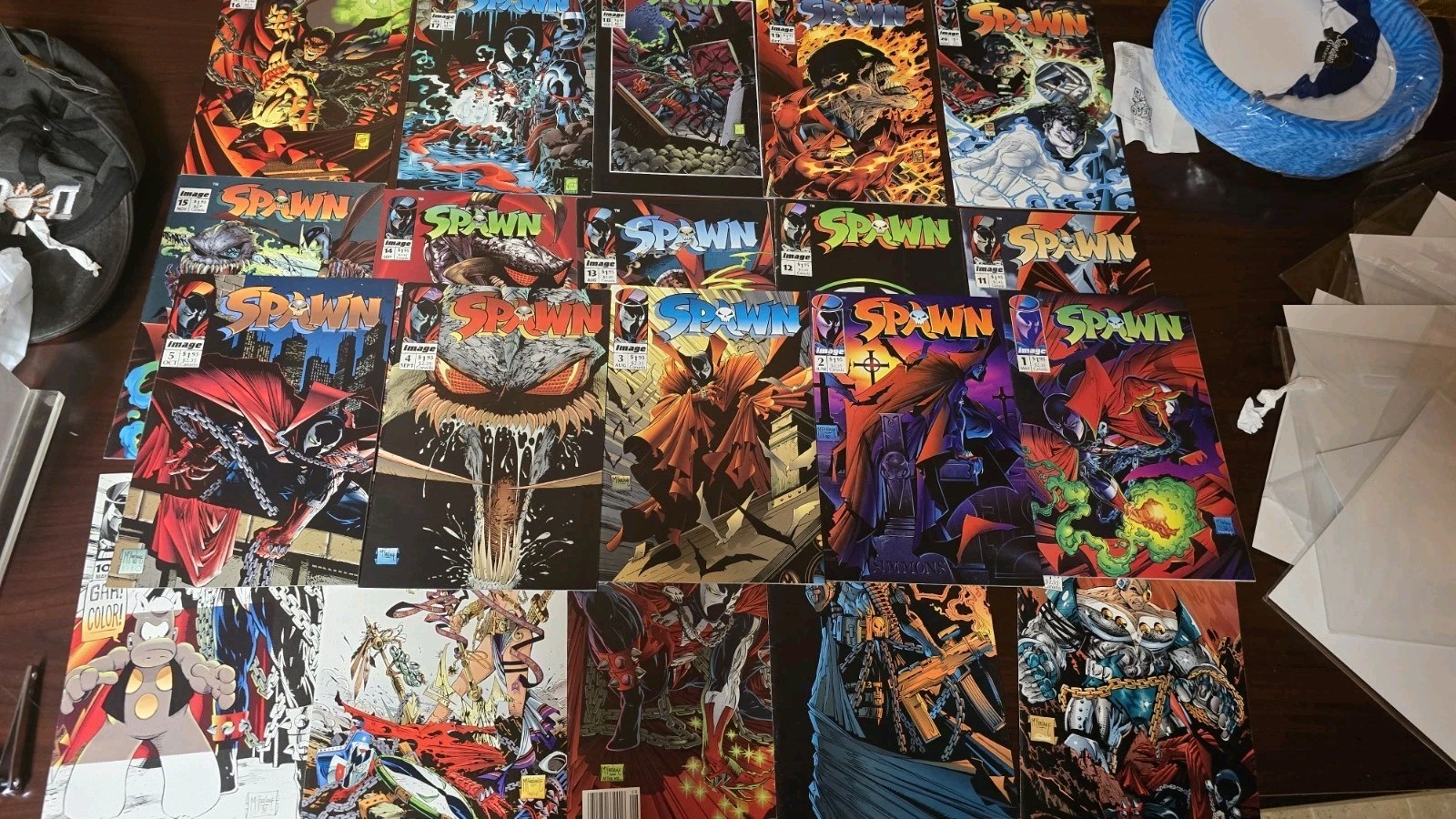 SPAWN 1--20 Image Comics 1st Series Complete