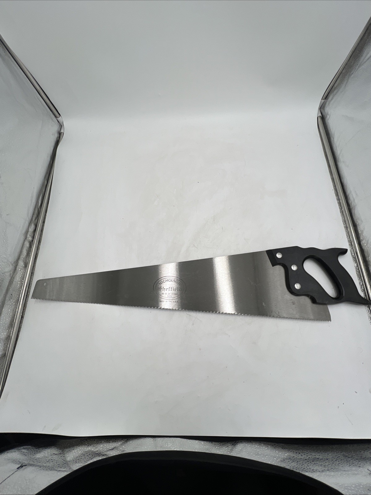 NOS Vintage Nicholson Sheffield Hand Saw 26
