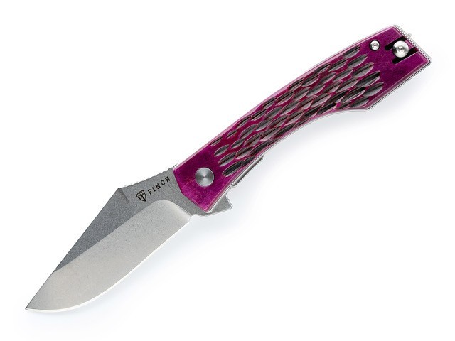 FINCH KNIVES ROYAL PLUMB BONE MEDIEVAL MADNESS FLIPPER MM385