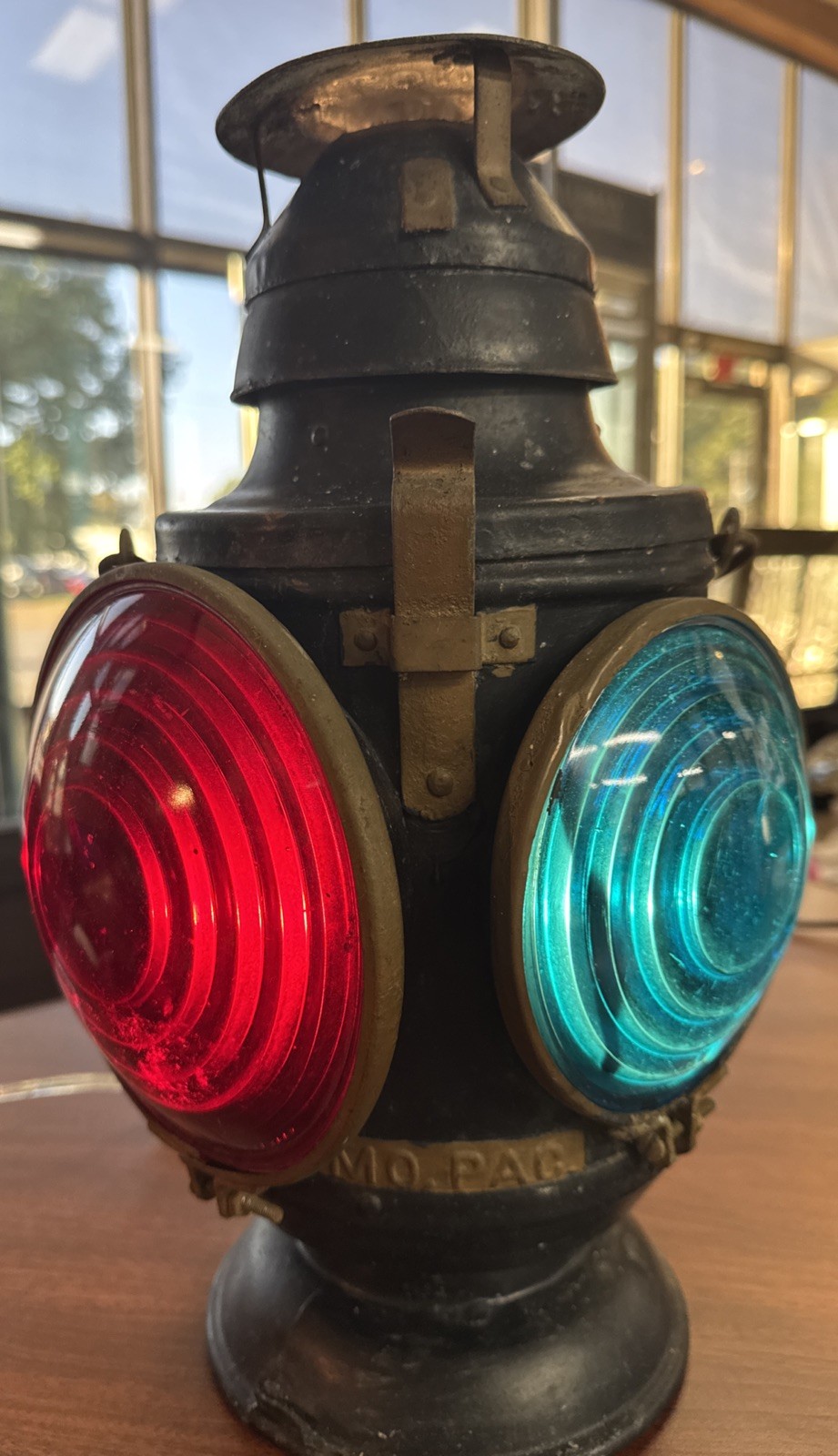 Vintage Antique Handlan St Louis Mo PAC Railroad Signal Light *Wired*
