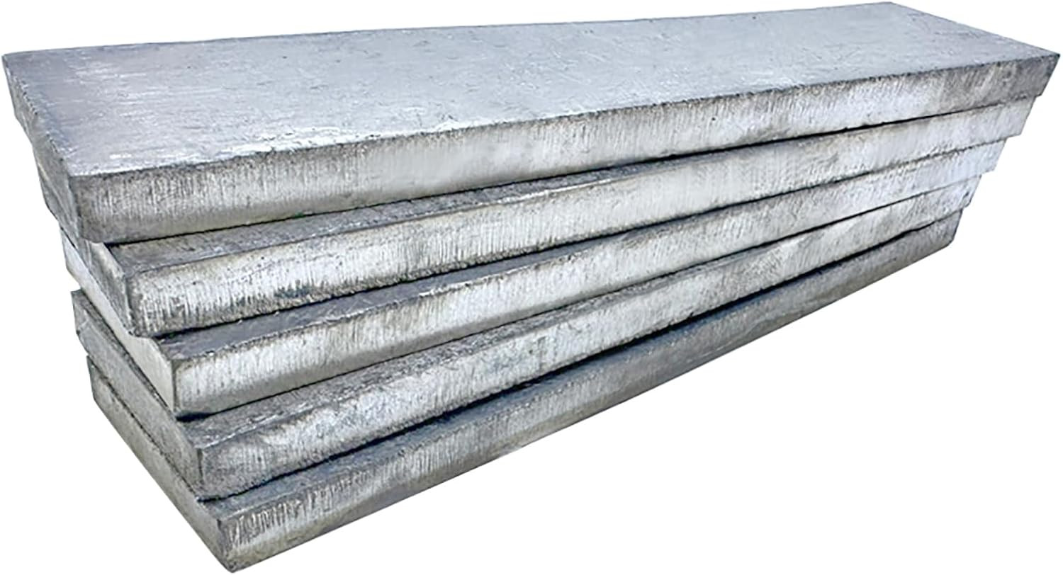 99.9% Pure Lead Ingots Bulk Raw Metal for Bullet Casting & Fishing Weights