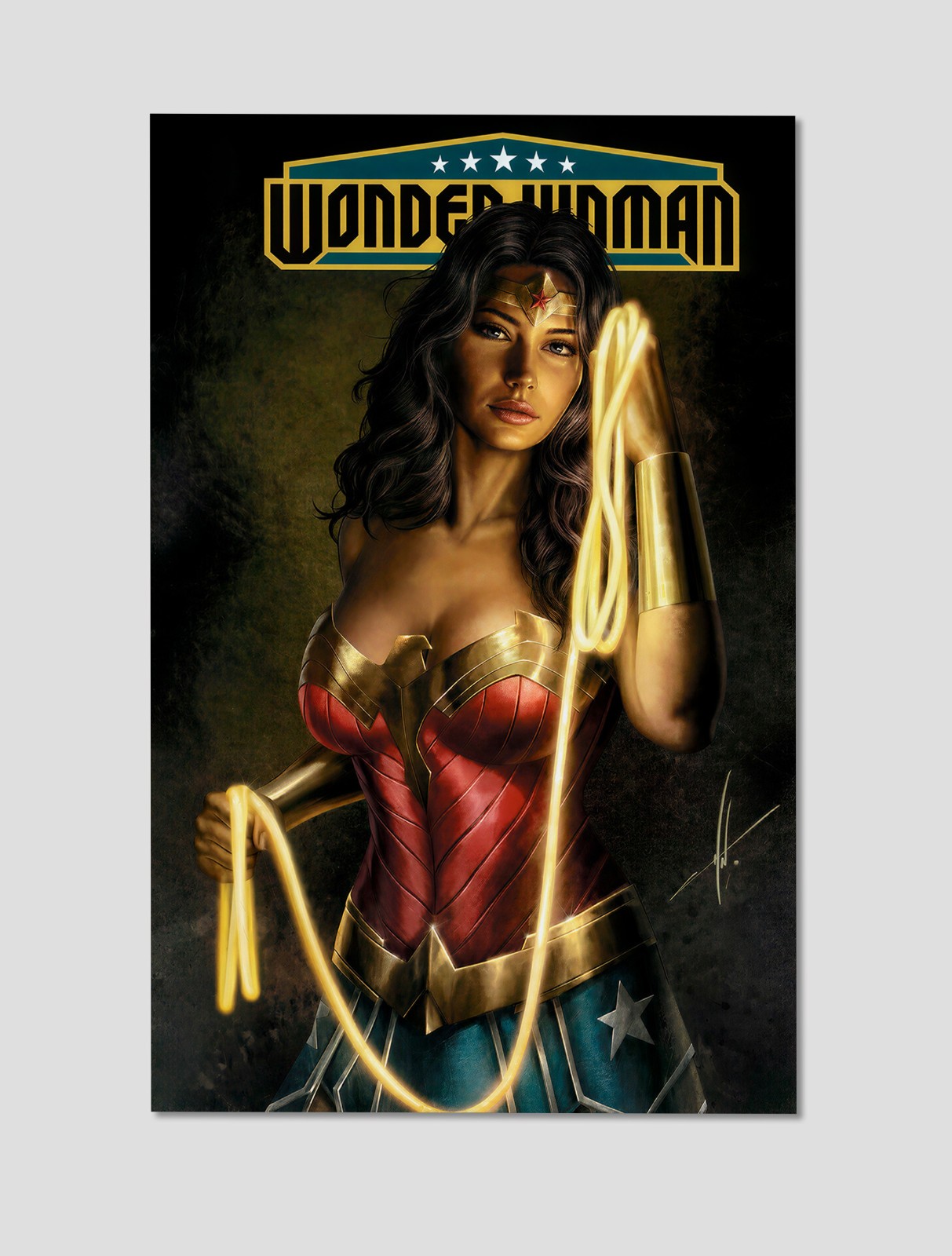 Wonder Woman #25 Cohen Exclusive Premium Giclee Print Poster 11x17 DC Wall Art