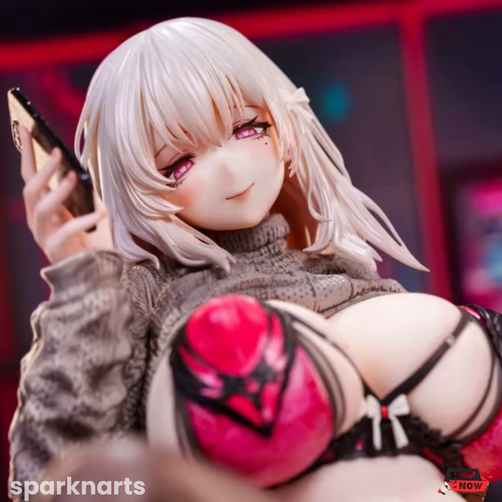 Vibrastar Miji PVC Figure 1/6 XXXXL Anime Adult Collectible Statue 19CM In-Stock