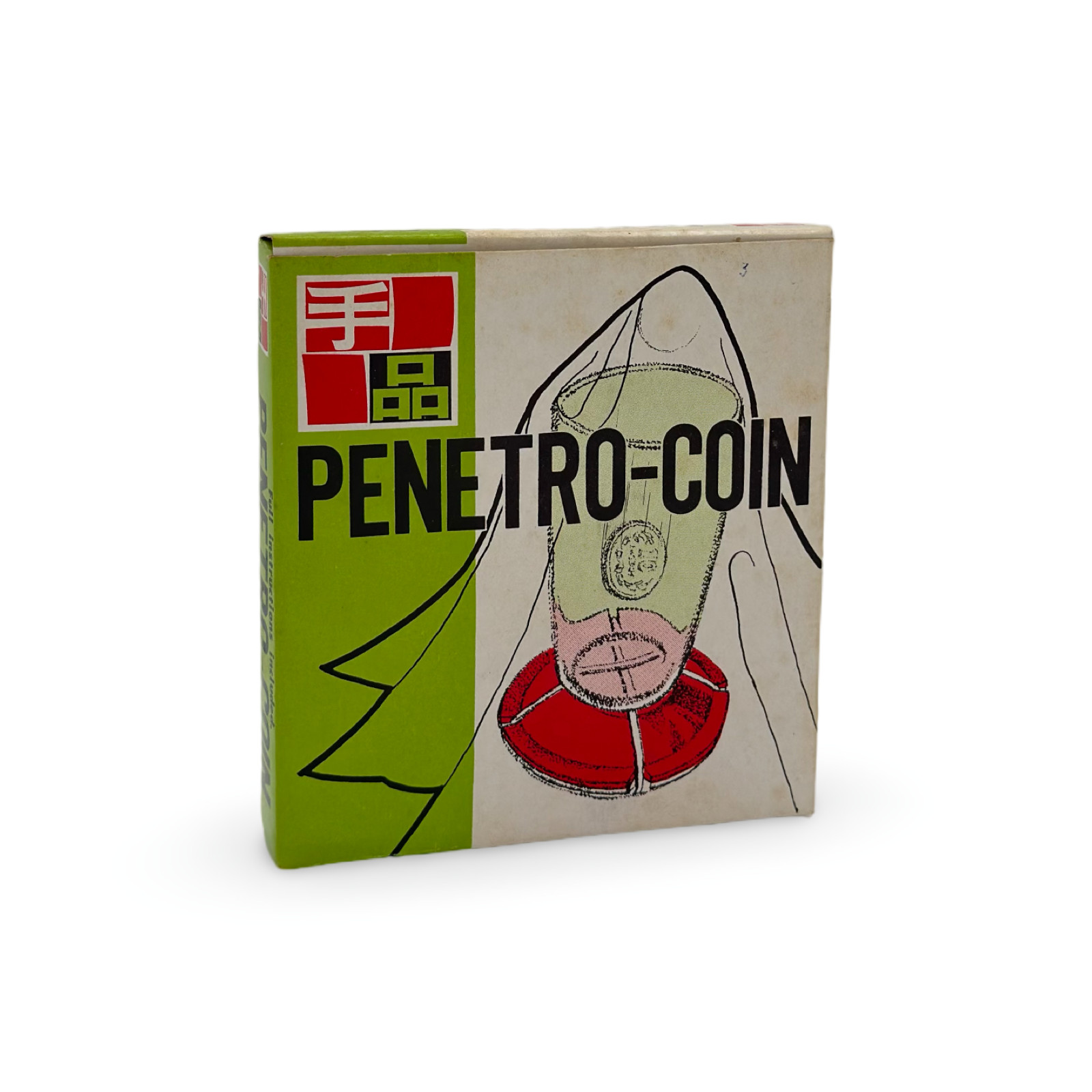 ⭐️ Tenyo T-37 Penetro-Coin (1969) Complete w/ Box & Instructions Unused Contents