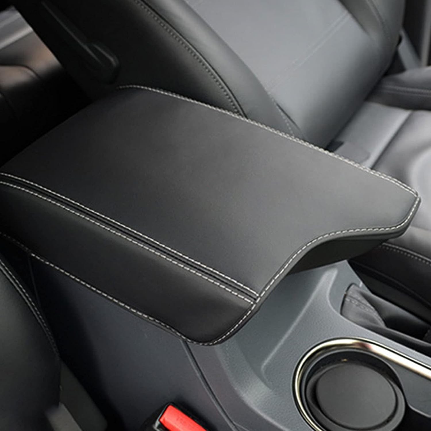 Ford Ranger 2019-2023 Armrest Leather Interior Cover Protector Trim Fit