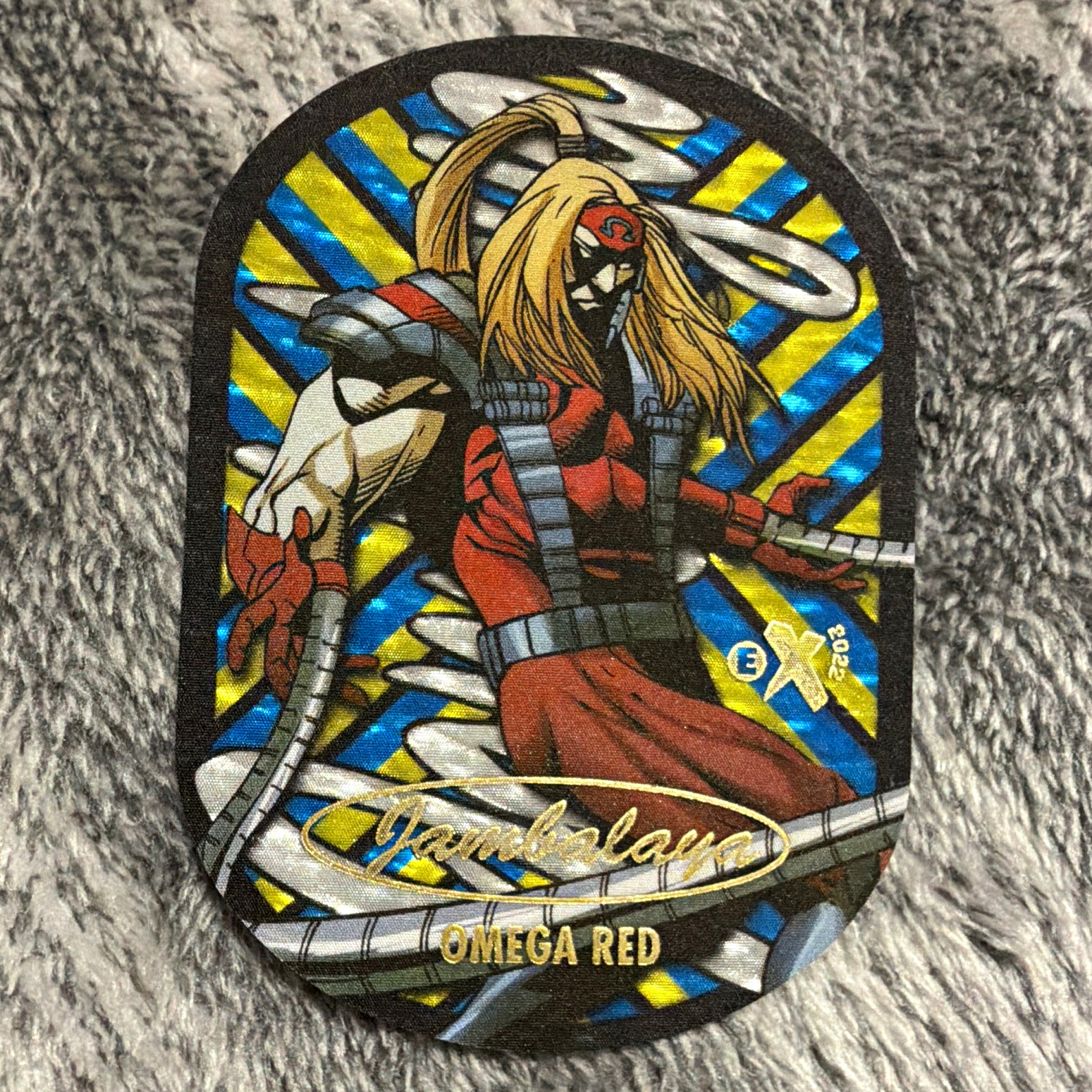 Fleer 2022 Fleer Ultra Wolverine Jambalaya Omega Red Insert Card #21/30 GEM MINT