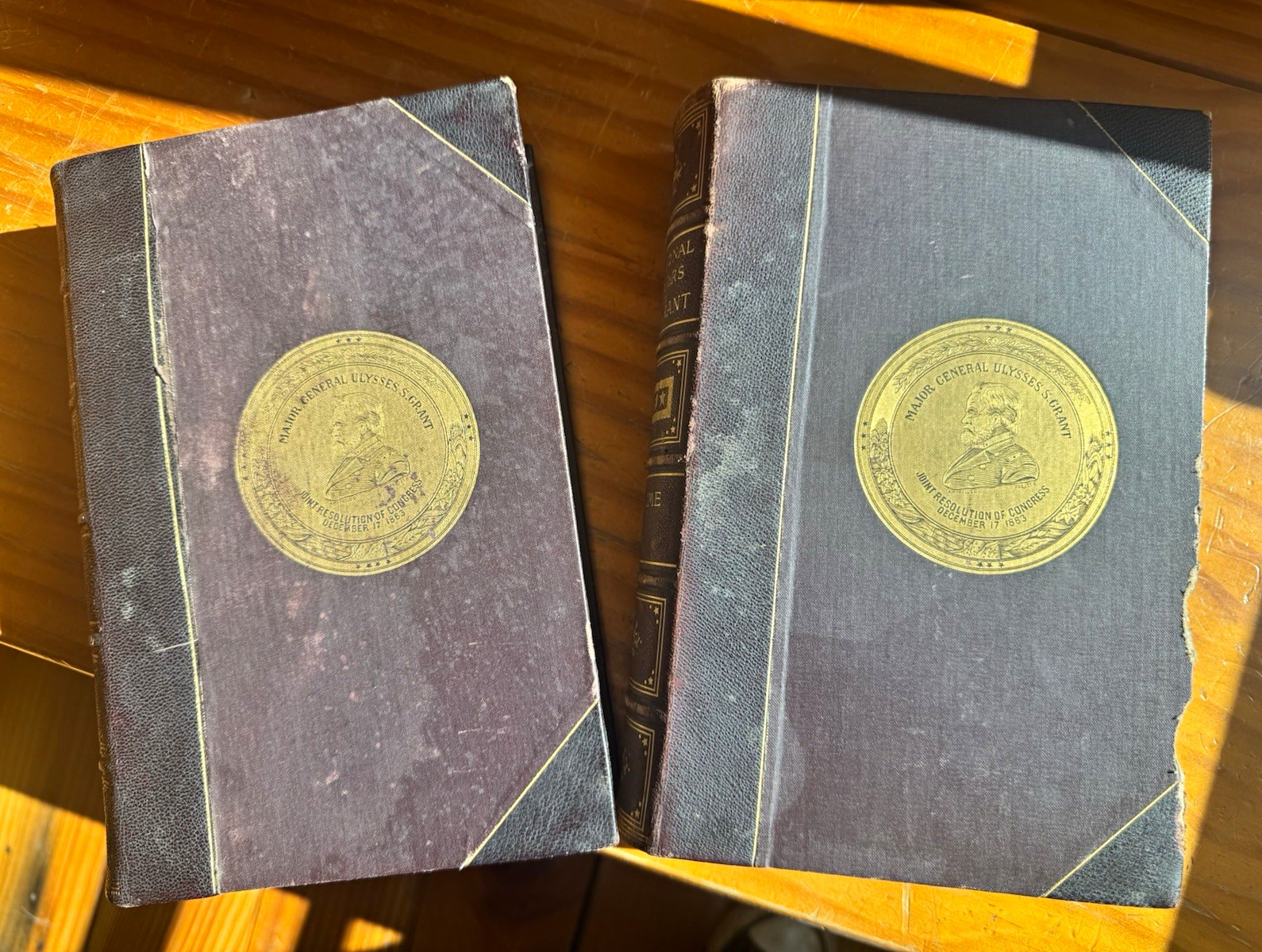 Personal Memoirs of U.S. Grant Vol I & II Two-Volume Set, First Edition