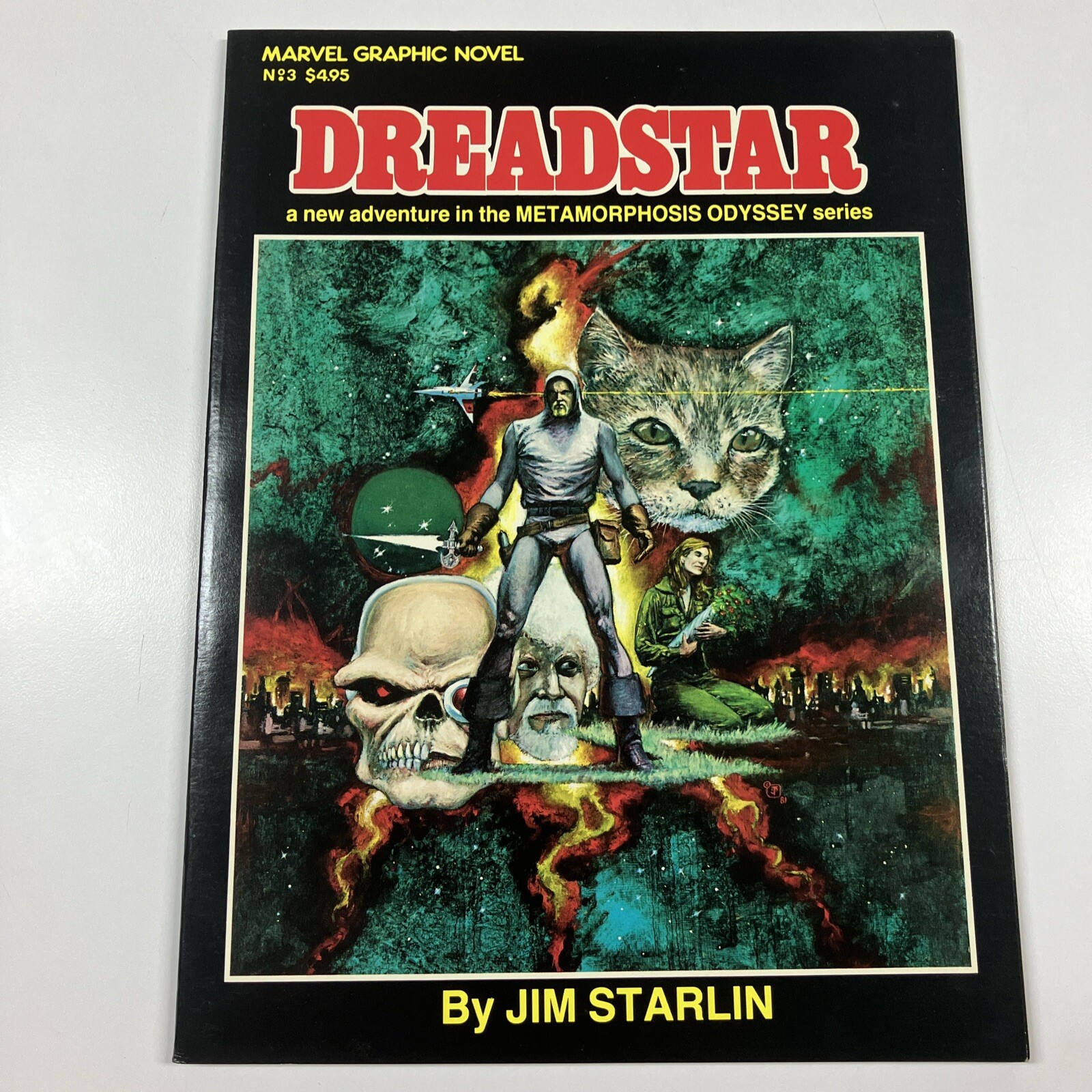 Dreadstar Marvel Graphic Novel #3 Jim Starlin NM 1982