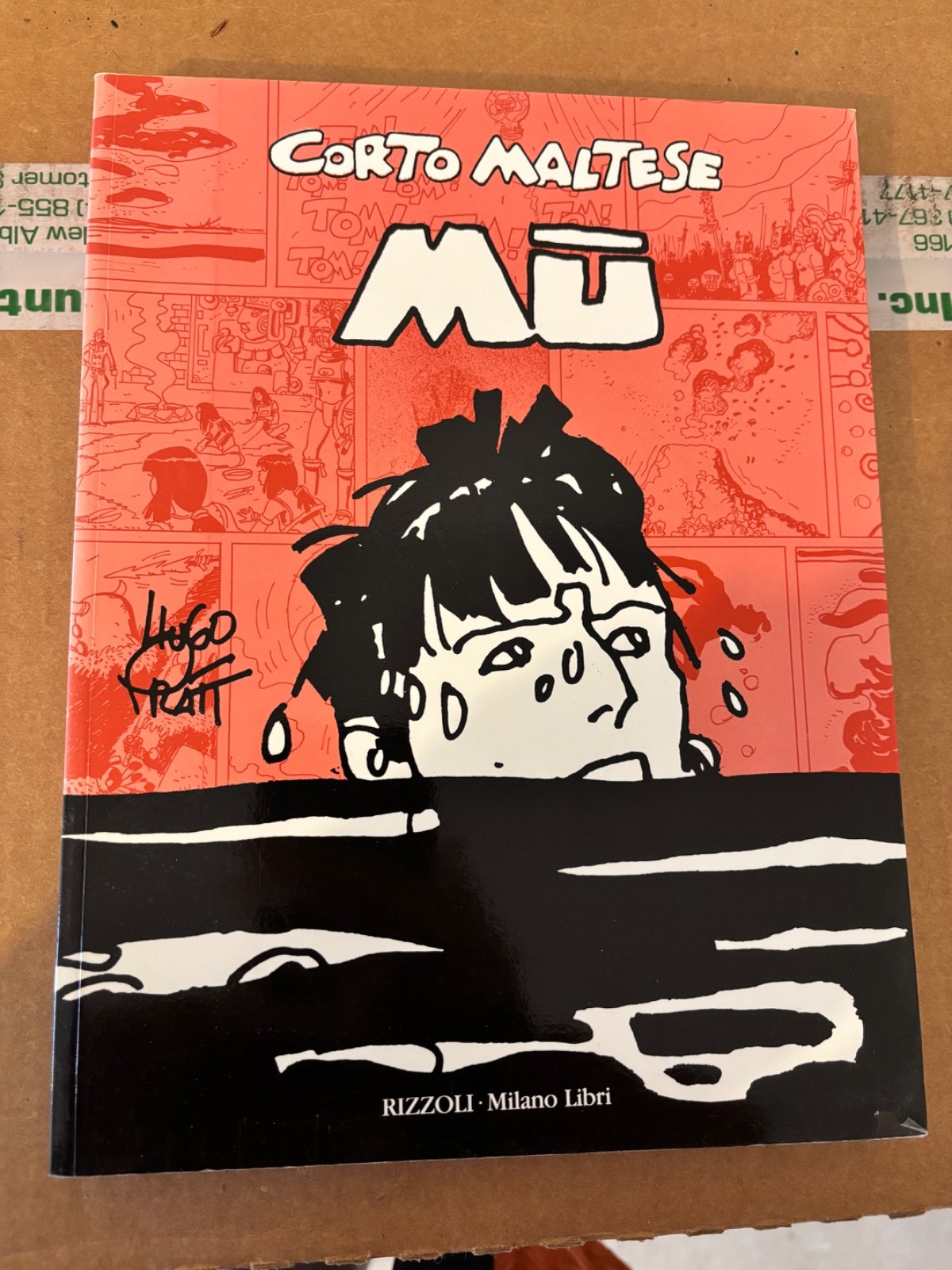 Vintage Corto Maltese MU by Hugo Pratt - 1992 first edition VG+