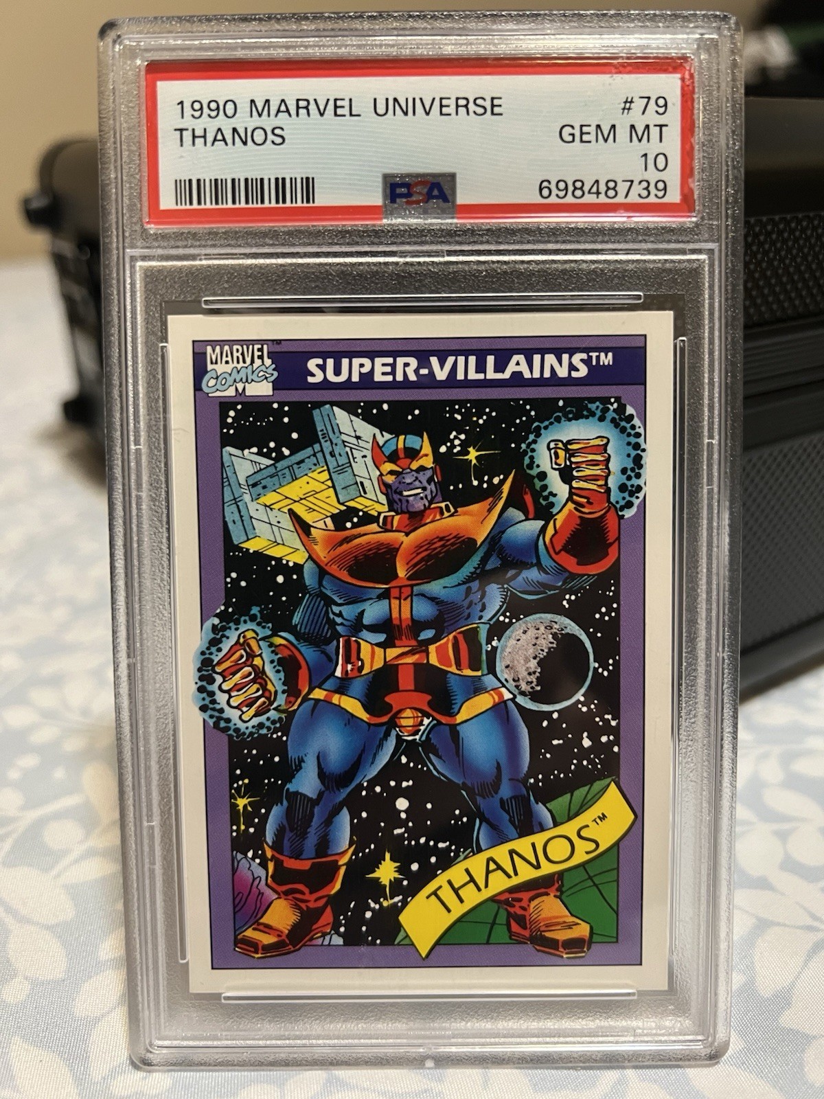 1990 Marvel Universe #79 Thanos PSA 10 Gem Mint