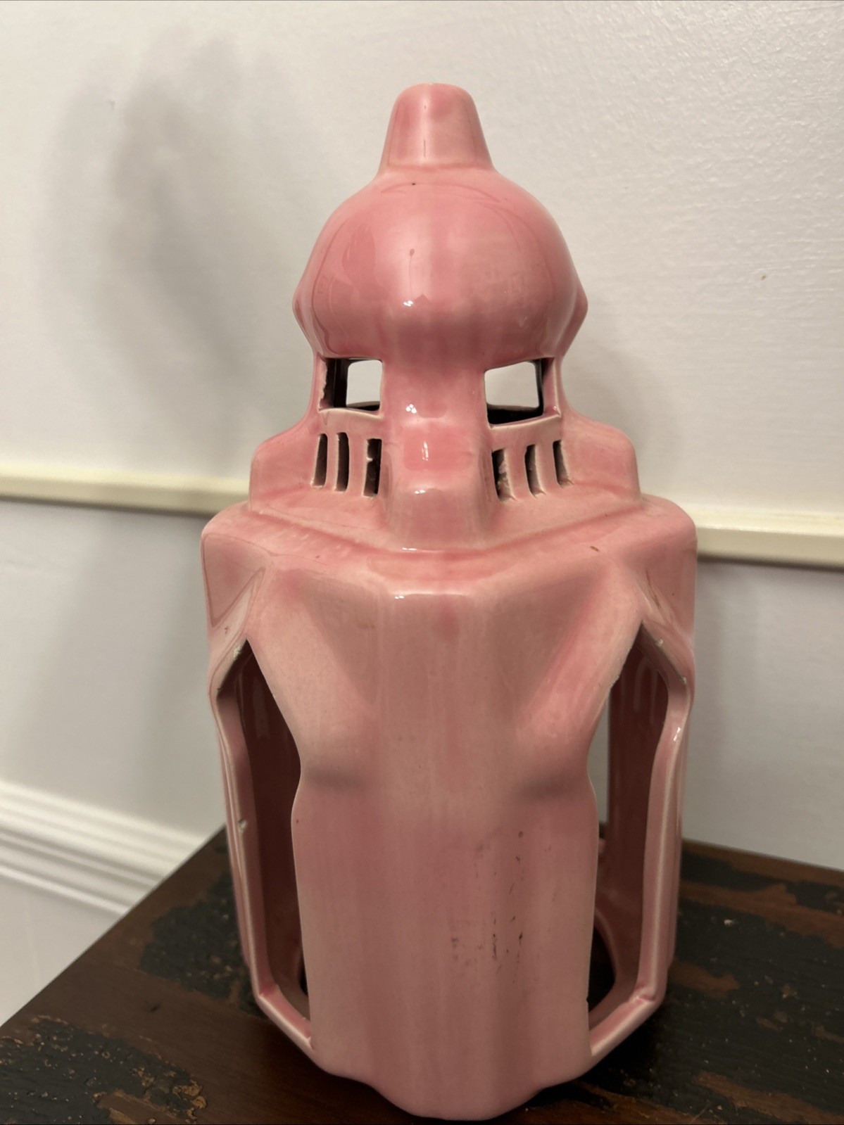 Royal Hawaiian Hotel Cupola Candle Holder Vintage Pink Palace of the Pacific