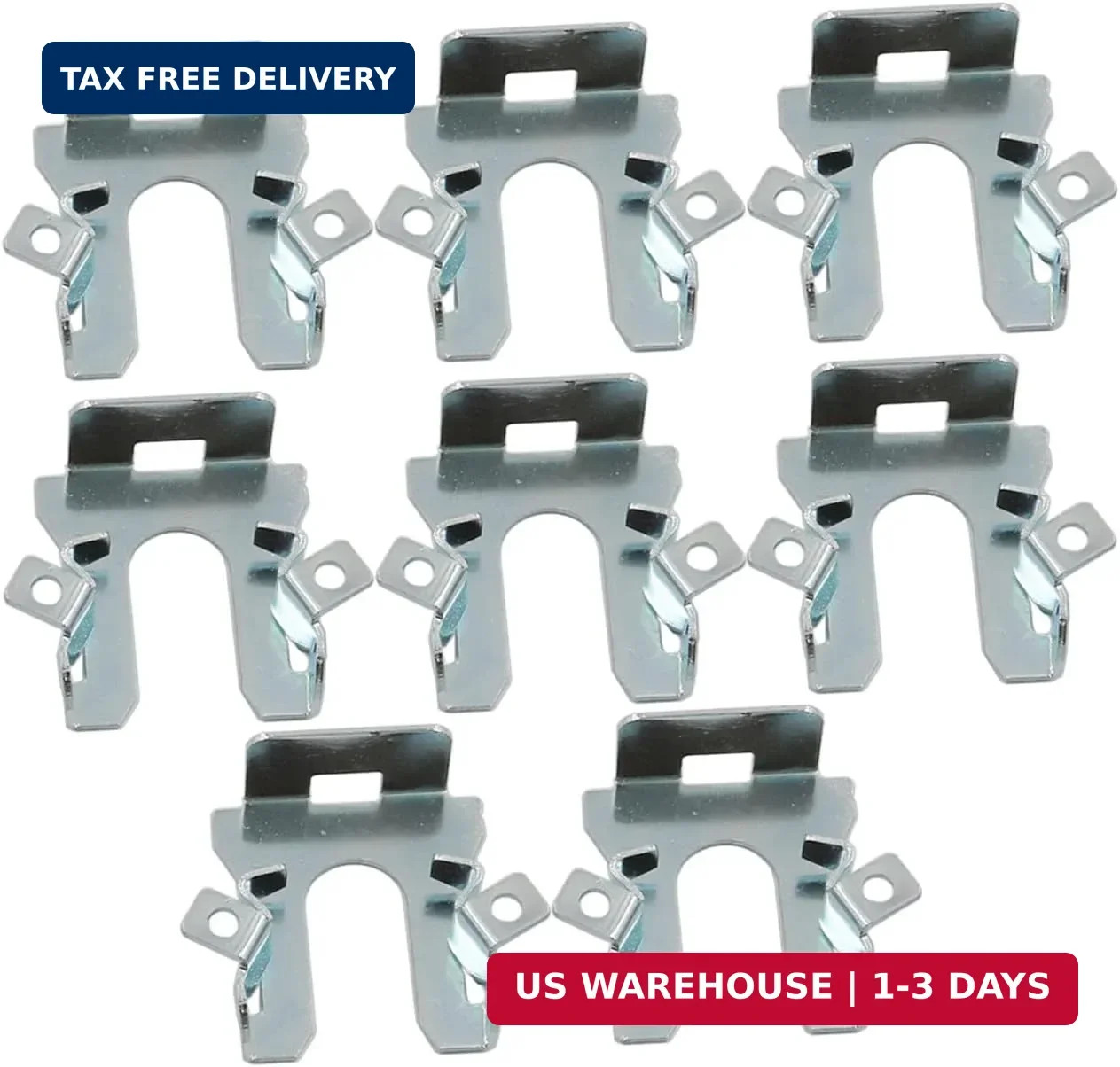8PCS Headlight Component Pivot Retaining Clips fit for Ford F250 F350 F450 Bronc