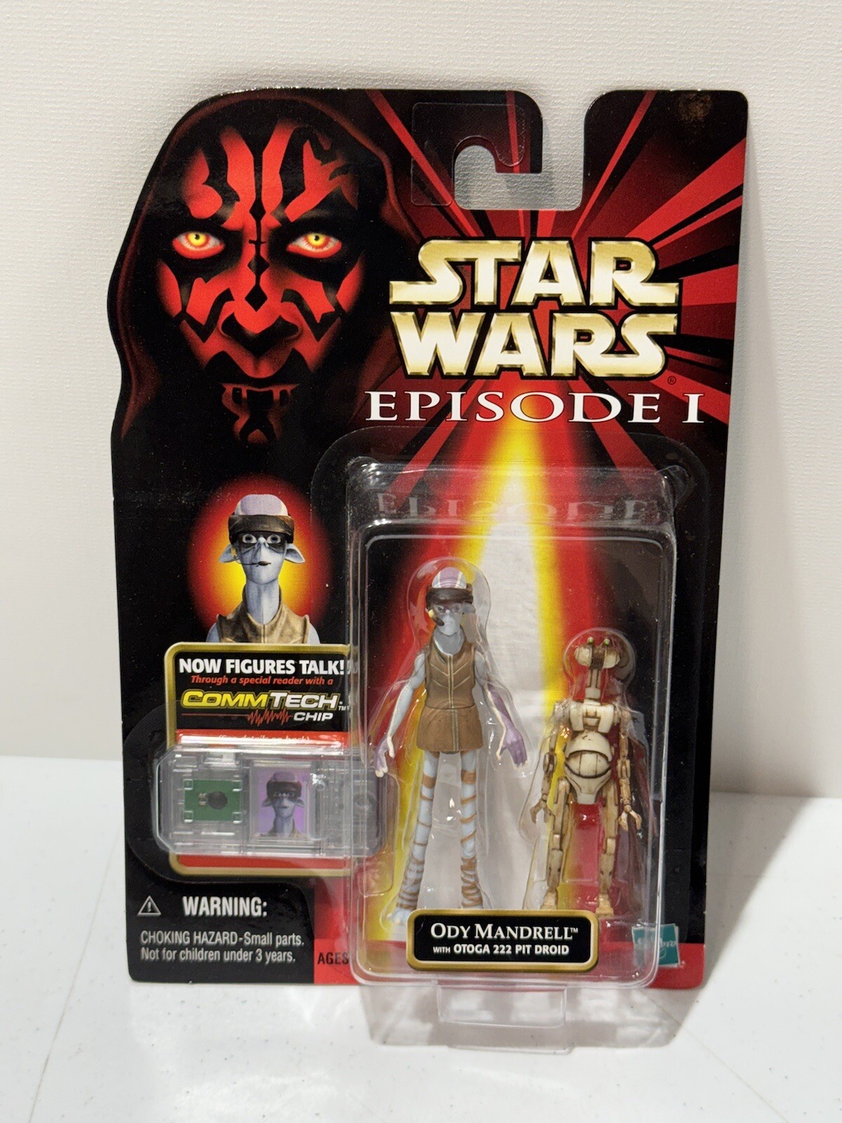 STAR WARS EP1 EPISODE 1 PHANTOM MENACE ODY MANDRELL 1998 HASBRO NEW