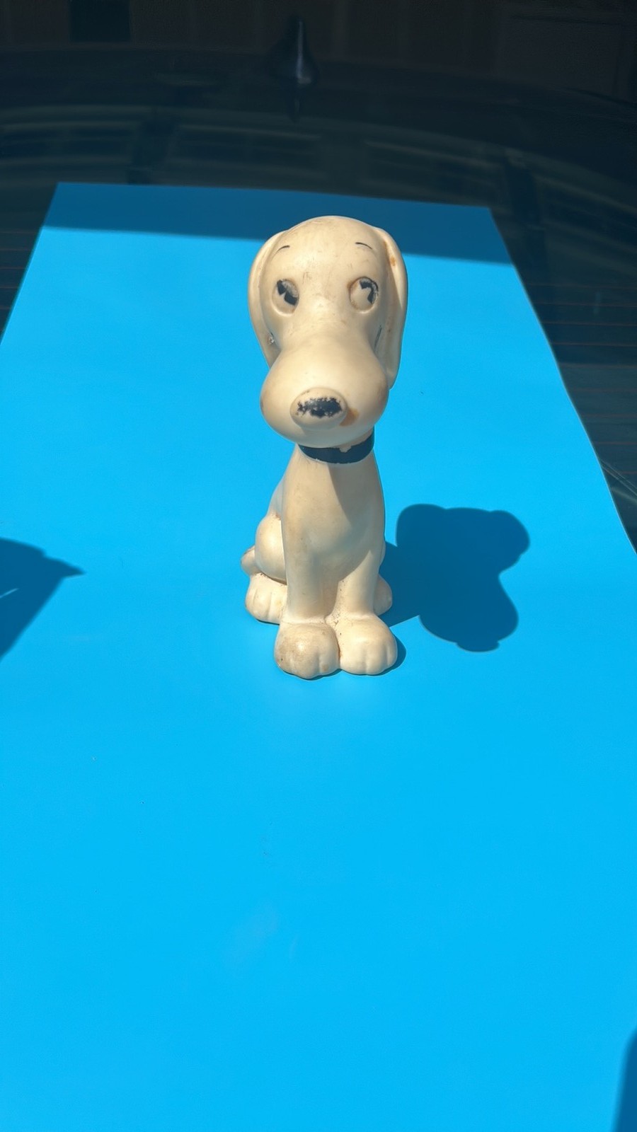 Vintage 1958 Peanuts Snoopy Hungerford Rubber Figure