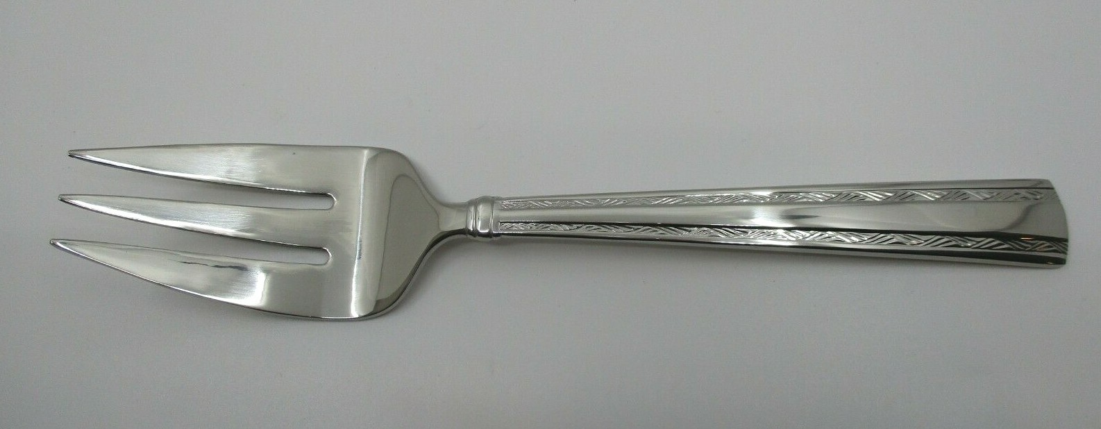 WATERFORD  STAINLESS GREENWICH COLD MEAT FORK - 9'' - 07D