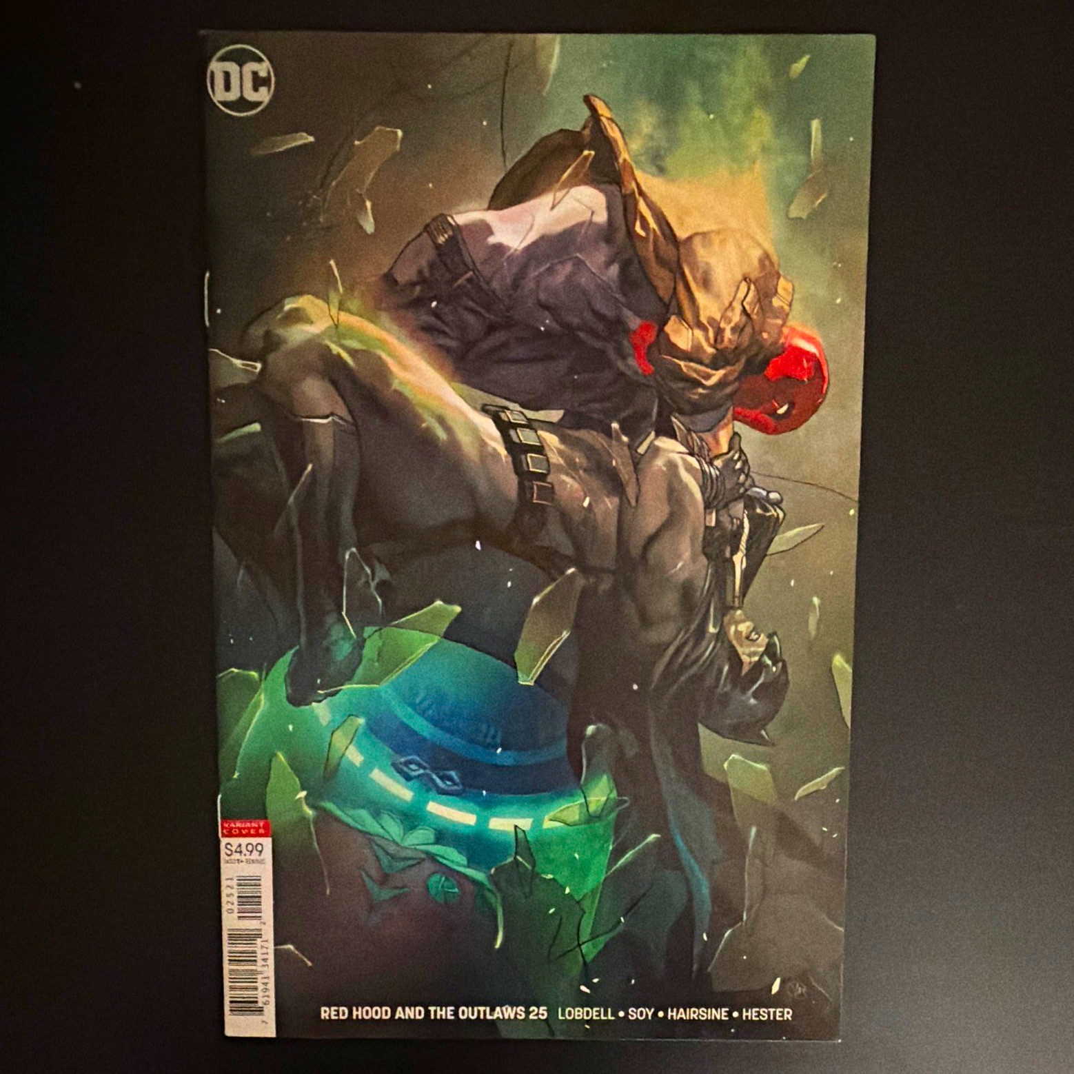 DC Red Hood And The Outlaws #25 Yasmine Putri Cover B (2018) Batman Beatdown
