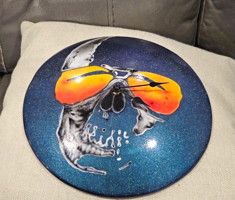 Man Cave Clock, Skull