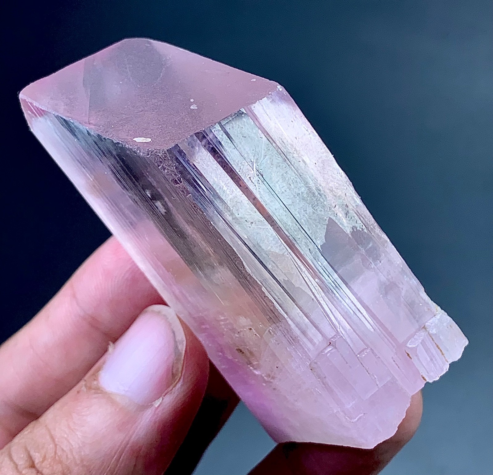 Pink Kunzite Crystal specimen From Afghanistan 500 Carat