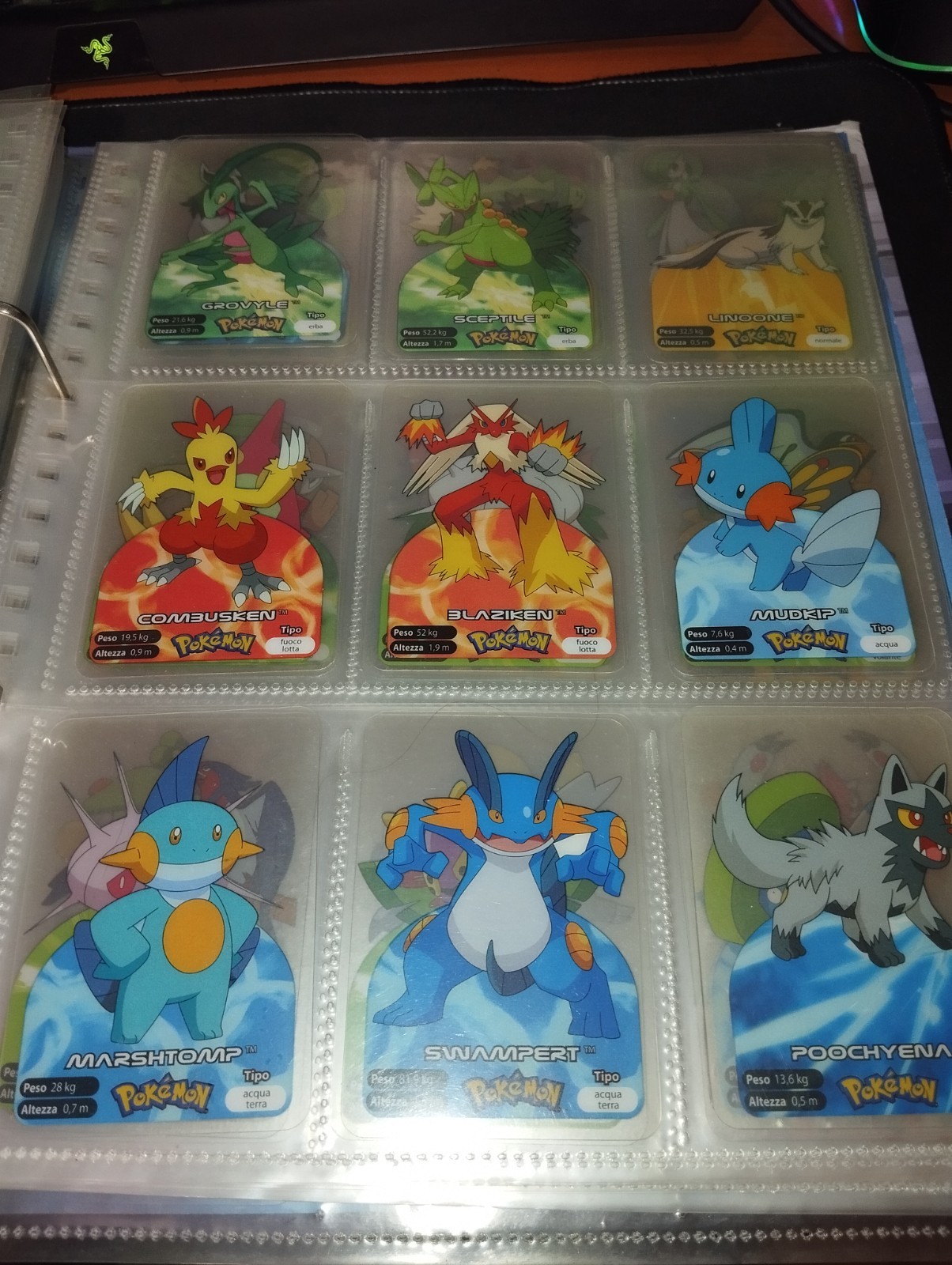 Pokemon Lamincards Series 3 - 2006 -incomplete 128/135 set - VERY GOOD - deoxys