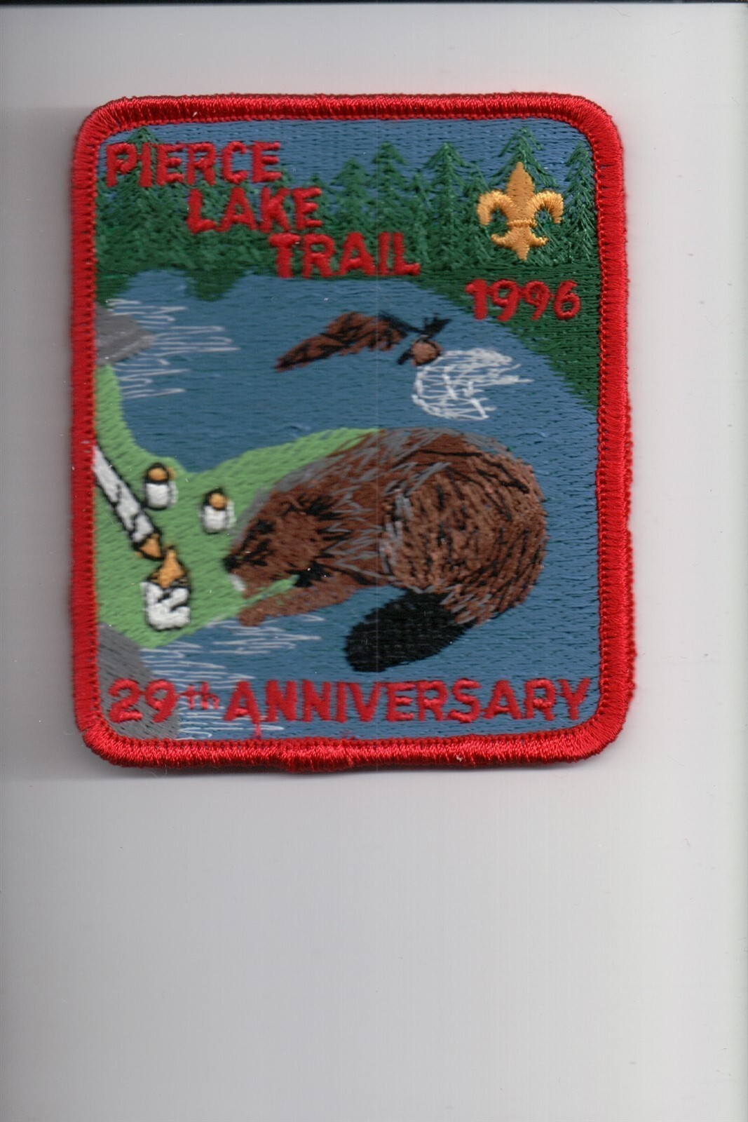 1996 Pierce Lake Trail 29th Anniversary patch