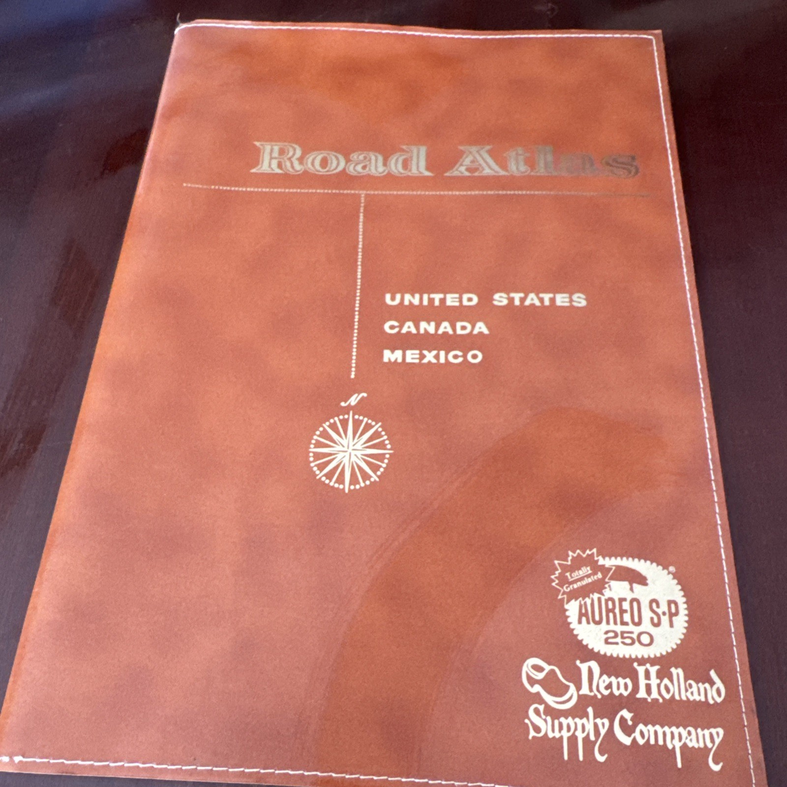 Vintage Rand McNally Road Atlas USA Canada Mexico Iowa Bankers Insurance