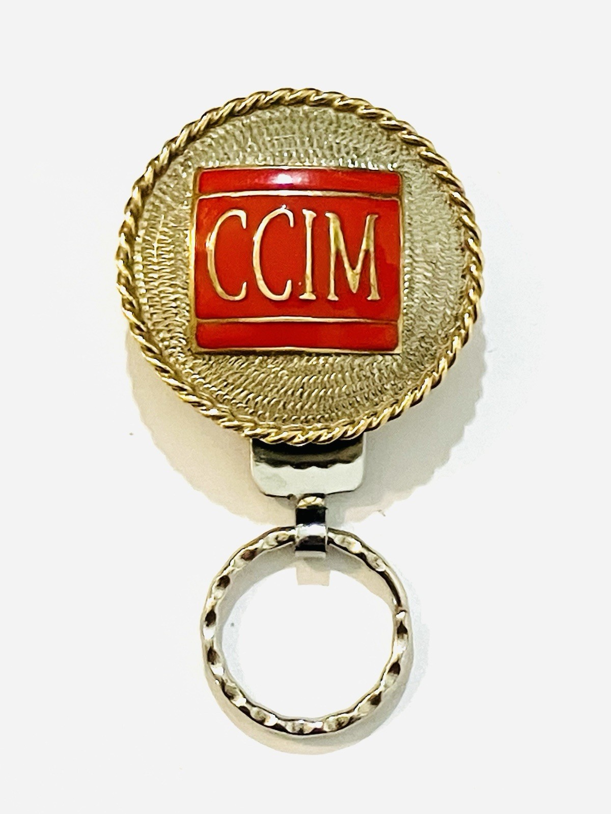 Vintage CCIM Certified Commercial Investment Member Money Clip By Rick Fras