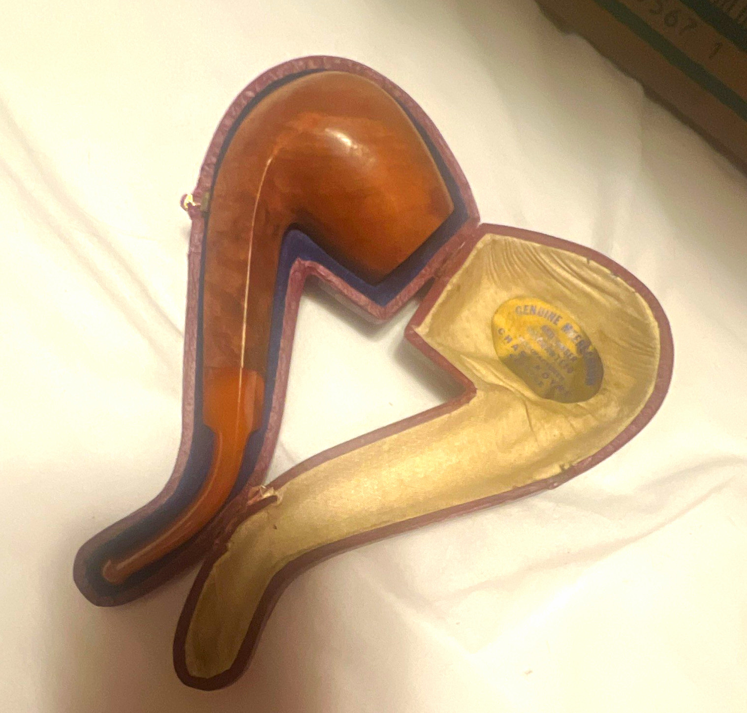 Wood brair bent pipe