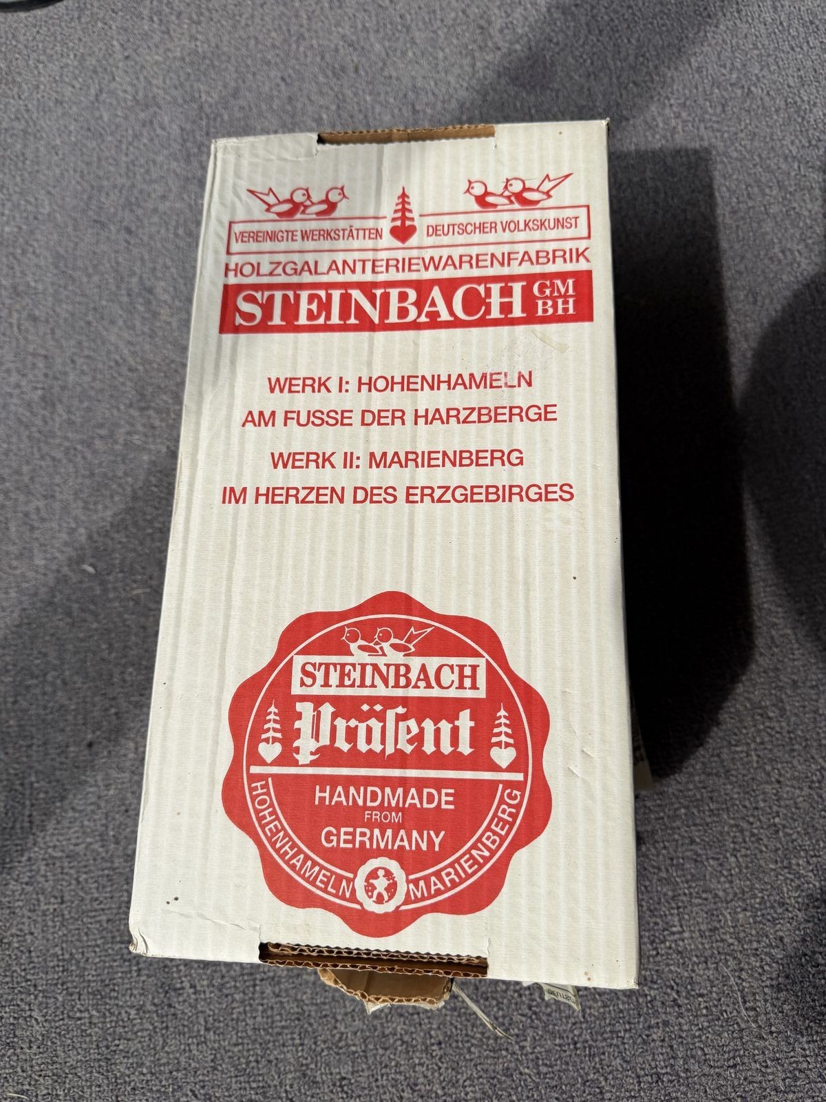 Steinbach The Fourth Musketeer D Artagnan Nutcracker Germany Damaged Box