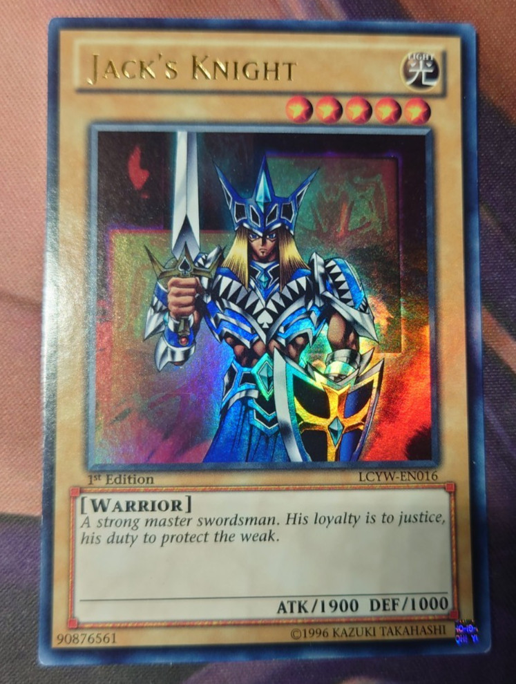 Jack\'s Knight LCYW-EN016 1st Edition Yu-Gi-Oh Card