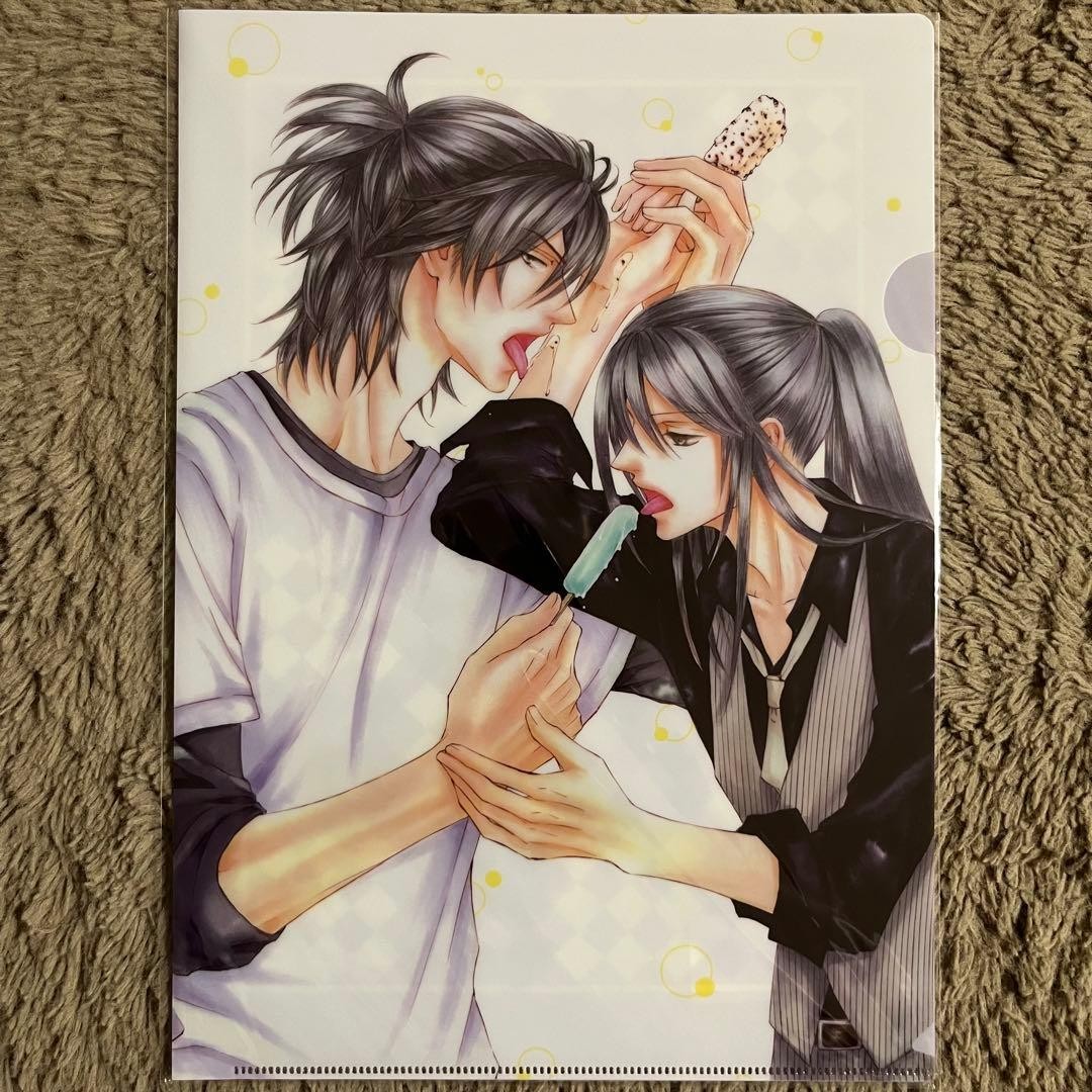 ComiComi Studio Yuki Shimizui Kachou Fugetsu A4 Clear File Bonus +14
