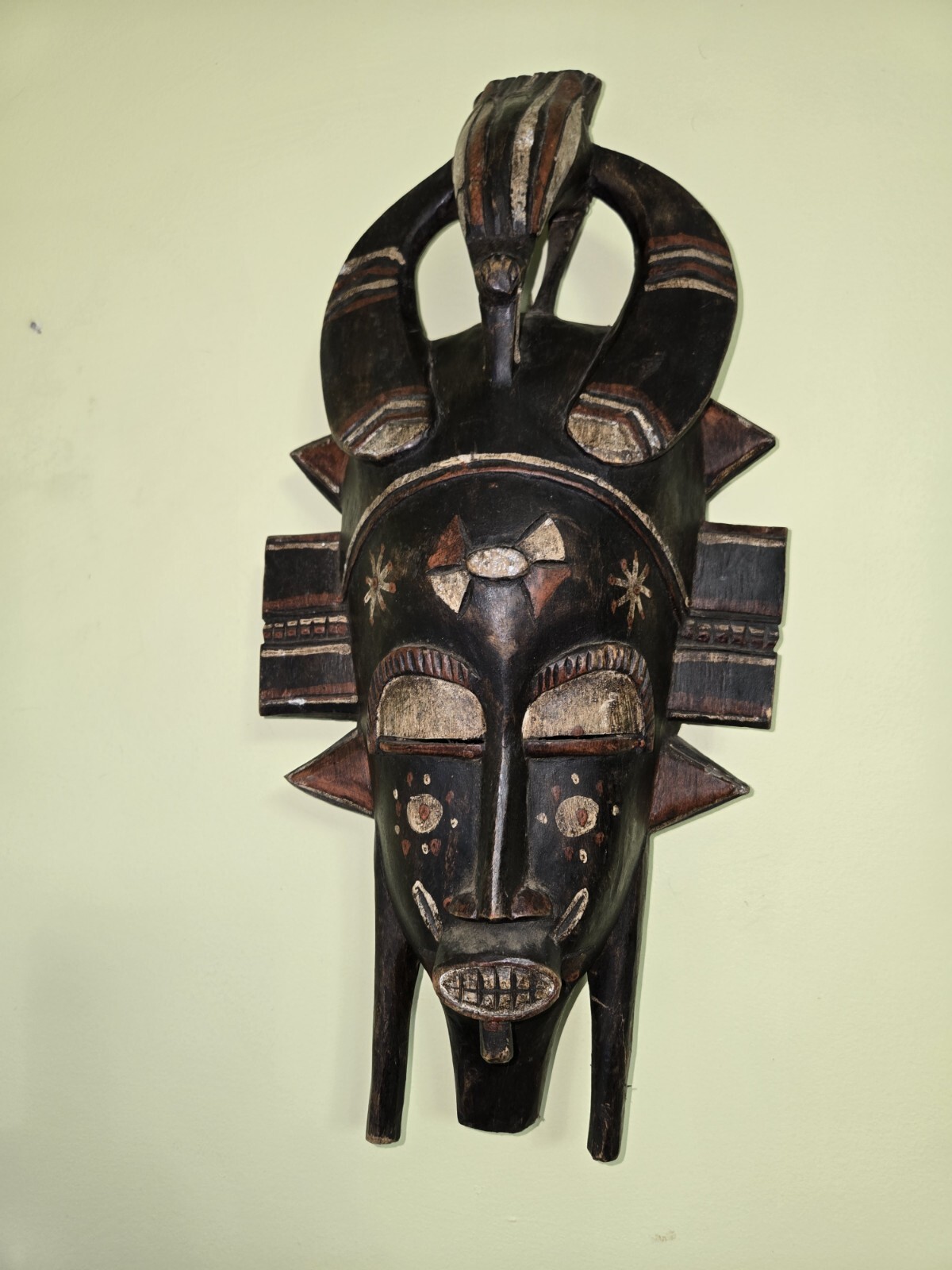 Antique/Vintage Senufo Kpelie Mask 17\