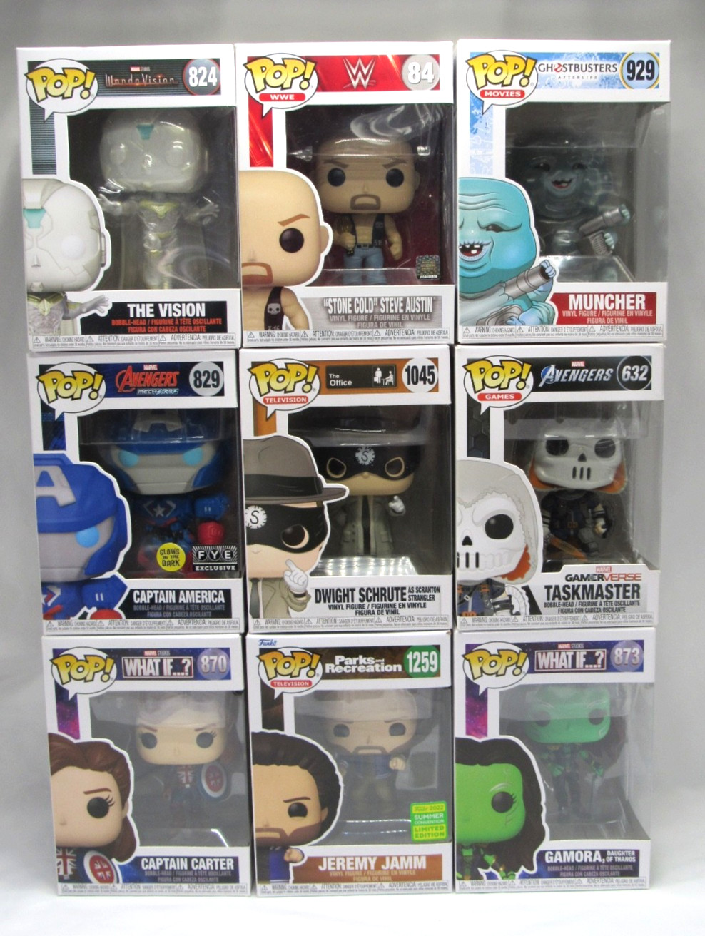 Funko Pop Mixed Lot of 22 Plus Extras 