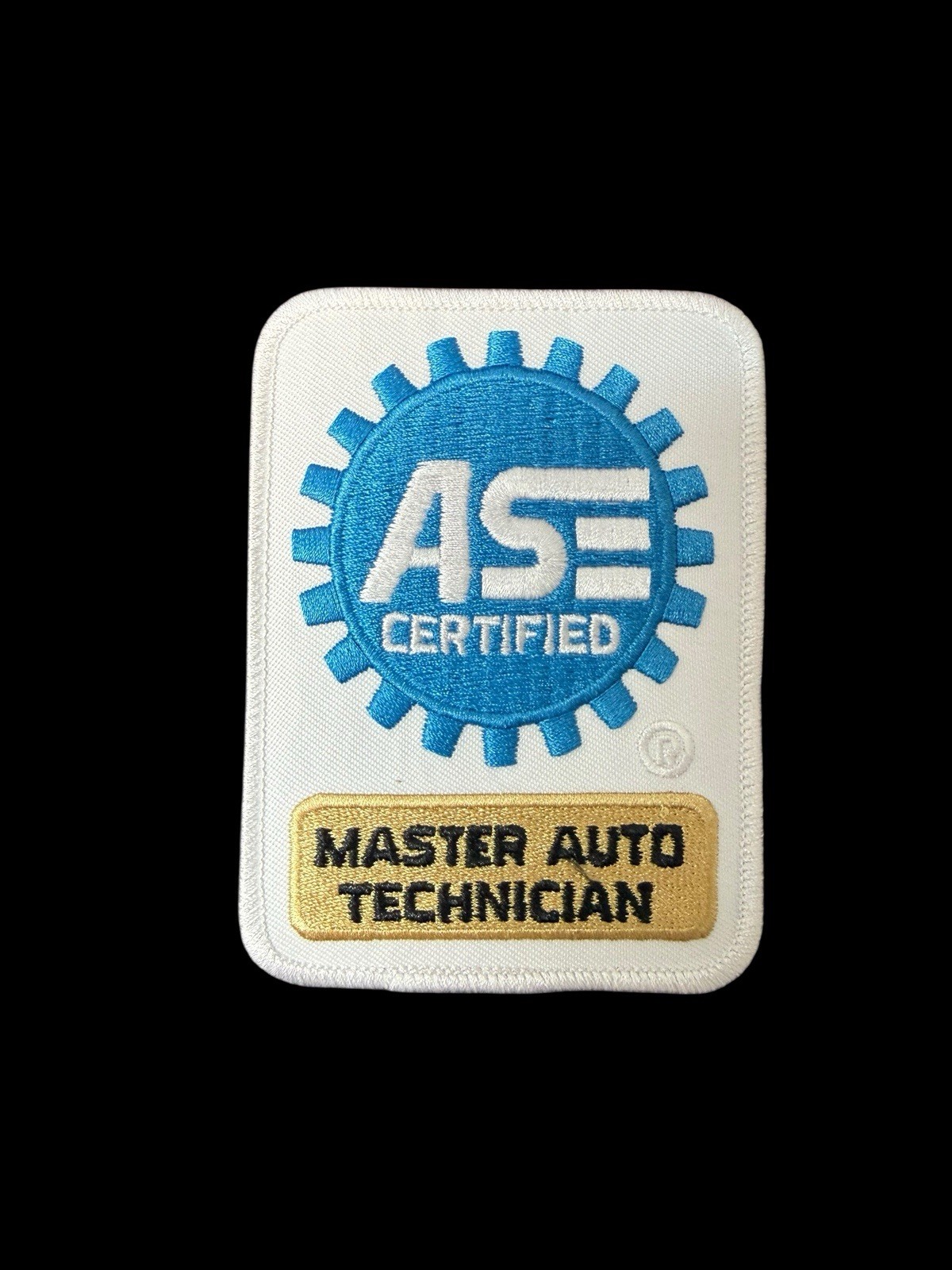 NEW ASE Certified Gold Master Auto Technician Patch 4\