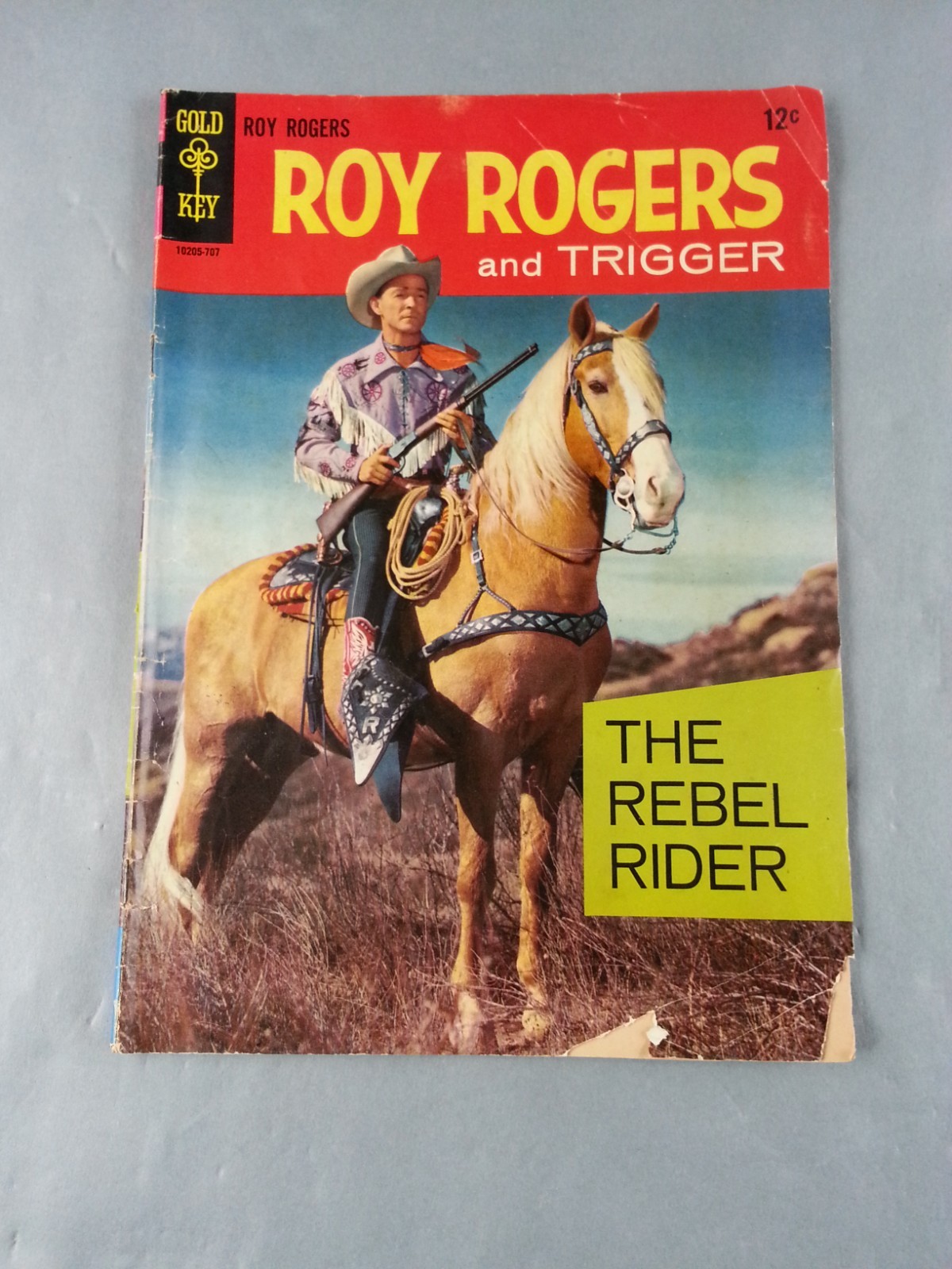Vintage 1958 Roy Rogers And Trigger The Rebel Rider Comic